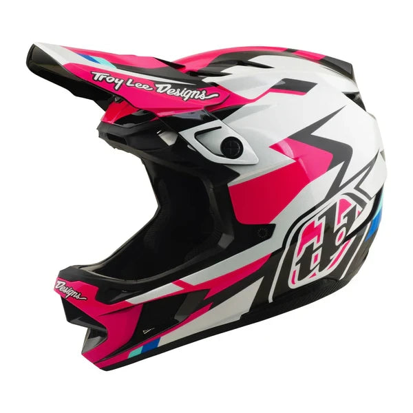 Troy Lee Designs D4 Polyacrylite Mips Helm Roamer - Liquid-Life #Wähle Deine Farbe_magenta