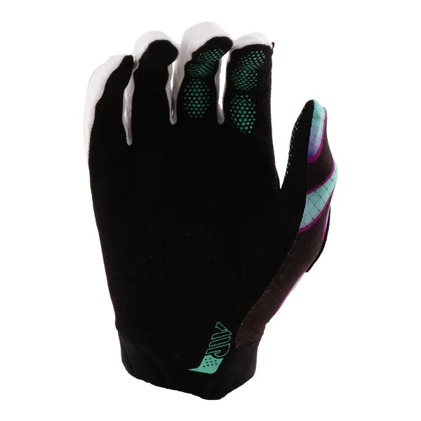 Troy Lee Designs Air Handschuh Overspray Kids - Liquid-Life #Wähle Deine Farbe_black/real teal