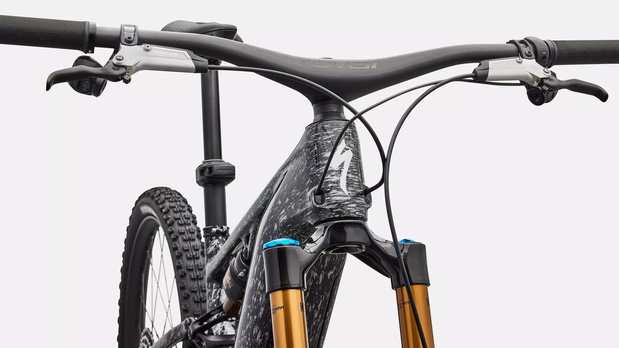 Specialized Levo R S-Works Gloss Shadow Sliver Speckle Carbon/Silver Dust 2026