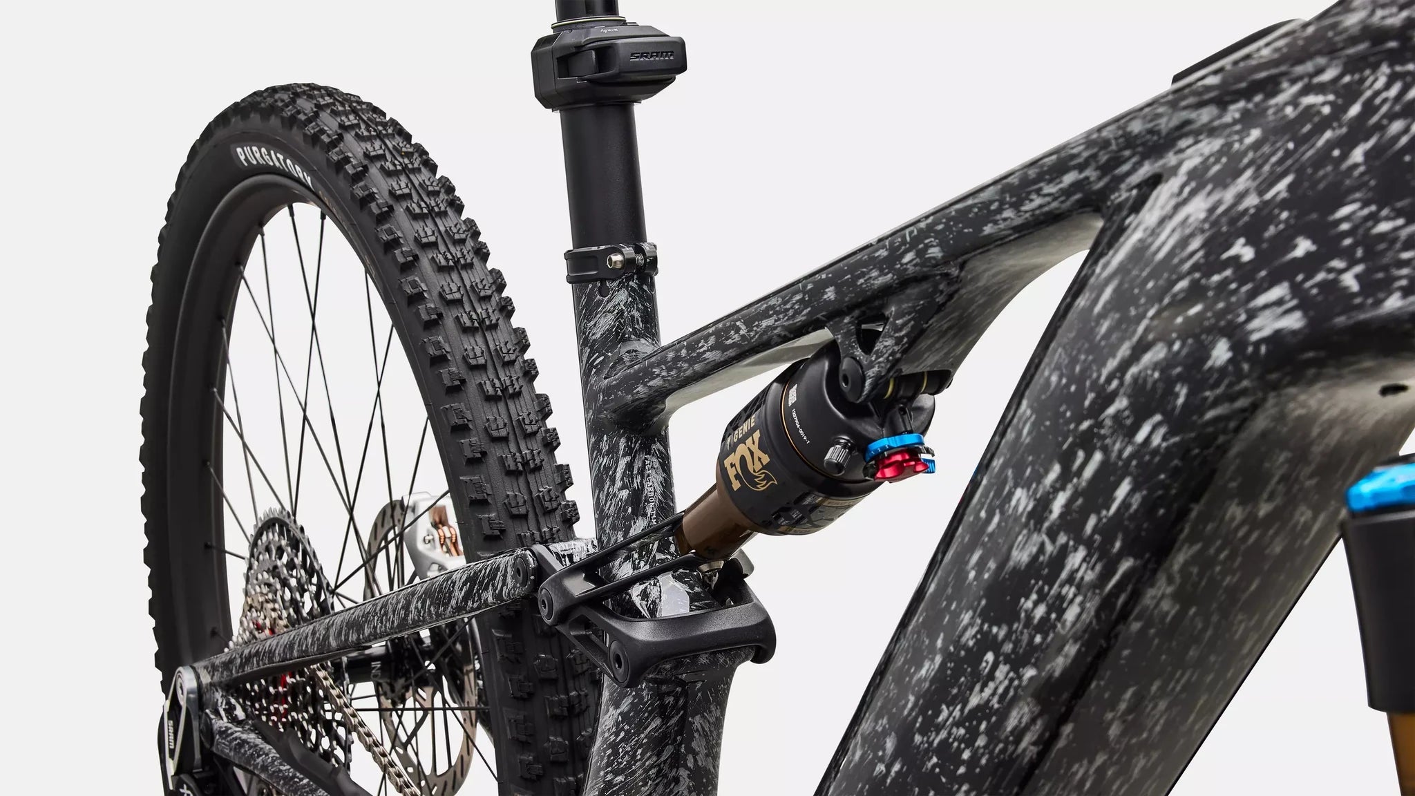 Specialized Levo R S-Works Gloss Shadow Sliver Speckle Carbon/Silver Dust 2026