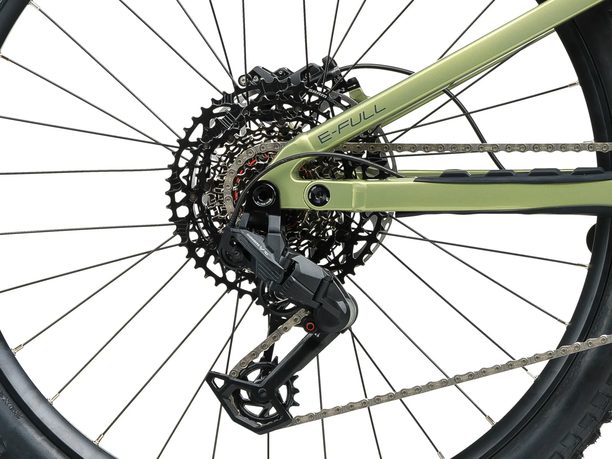 Crussis e-Full 11.11-(600 Wh) green/grey/silver 2026