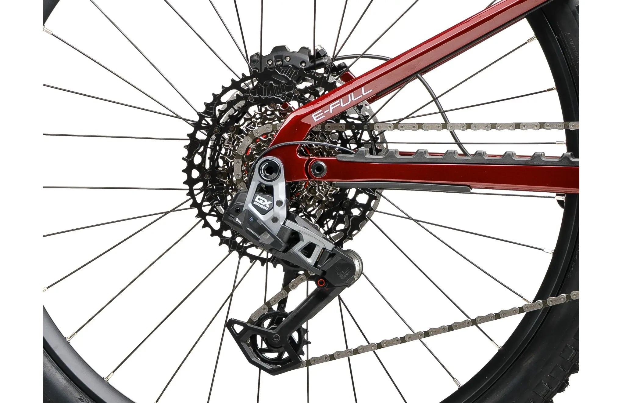 Crussis e-Full 12.11-(600 Wh) red/black 2026