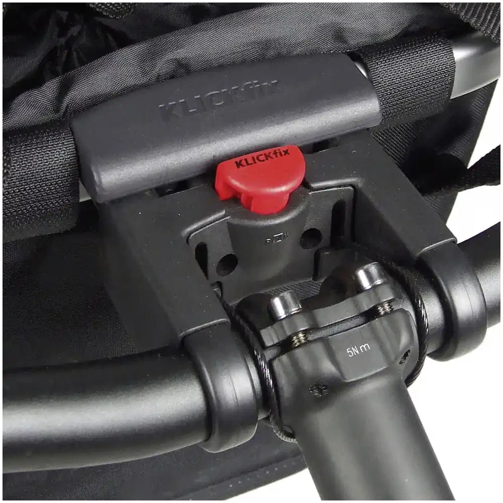 Klickfix Fahrradkorb - Liquid-Life #Wähle Deine Farbe_black