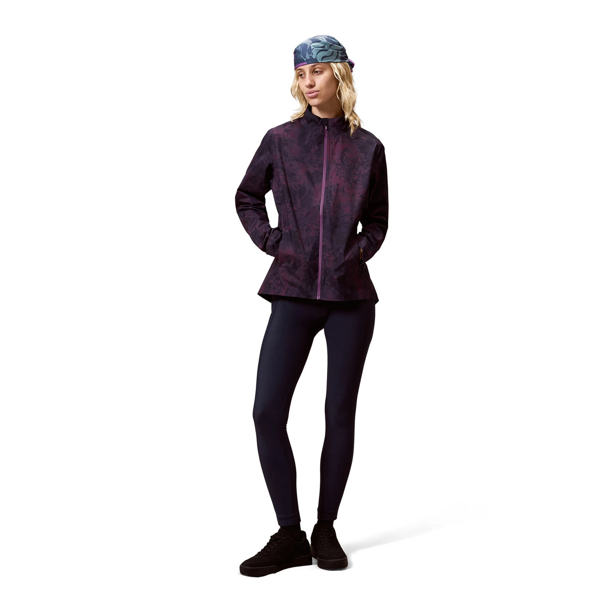 Endura Loop Rout Wasserdichte Jacke für Damen - Liquid-Life #Wähle Deine Farbe_Black cherry