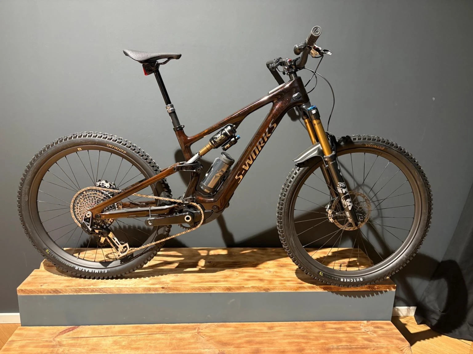 Specialized Levo SL S-Works Brown / Gunmetal / Ashen Grey | inkl. Range Extender | B-Ware | S3 - Liquid-Life