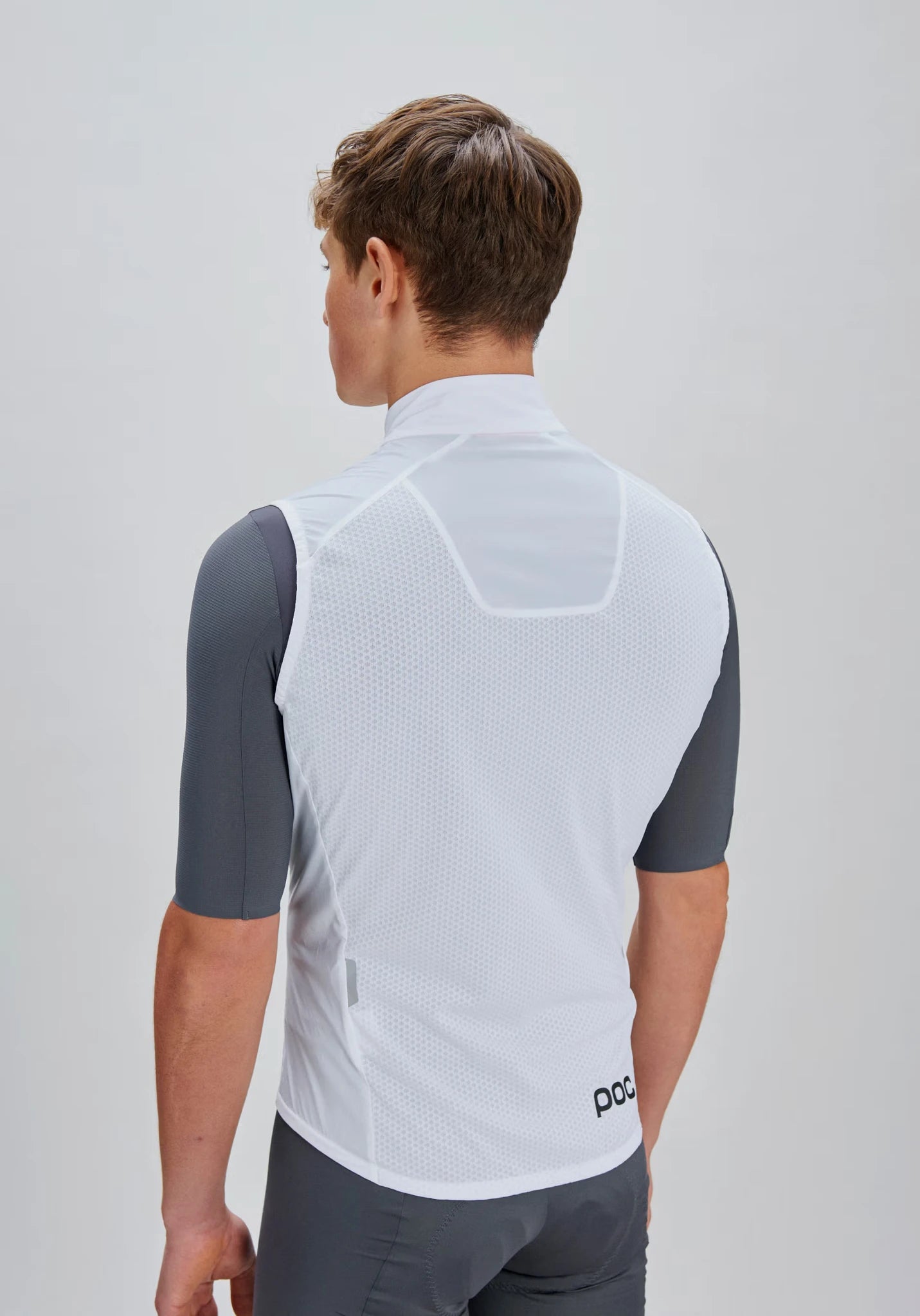 POC M's Enthral Rennrad-Weste - Liquid-Life #Wähle Deine Farbe_white
