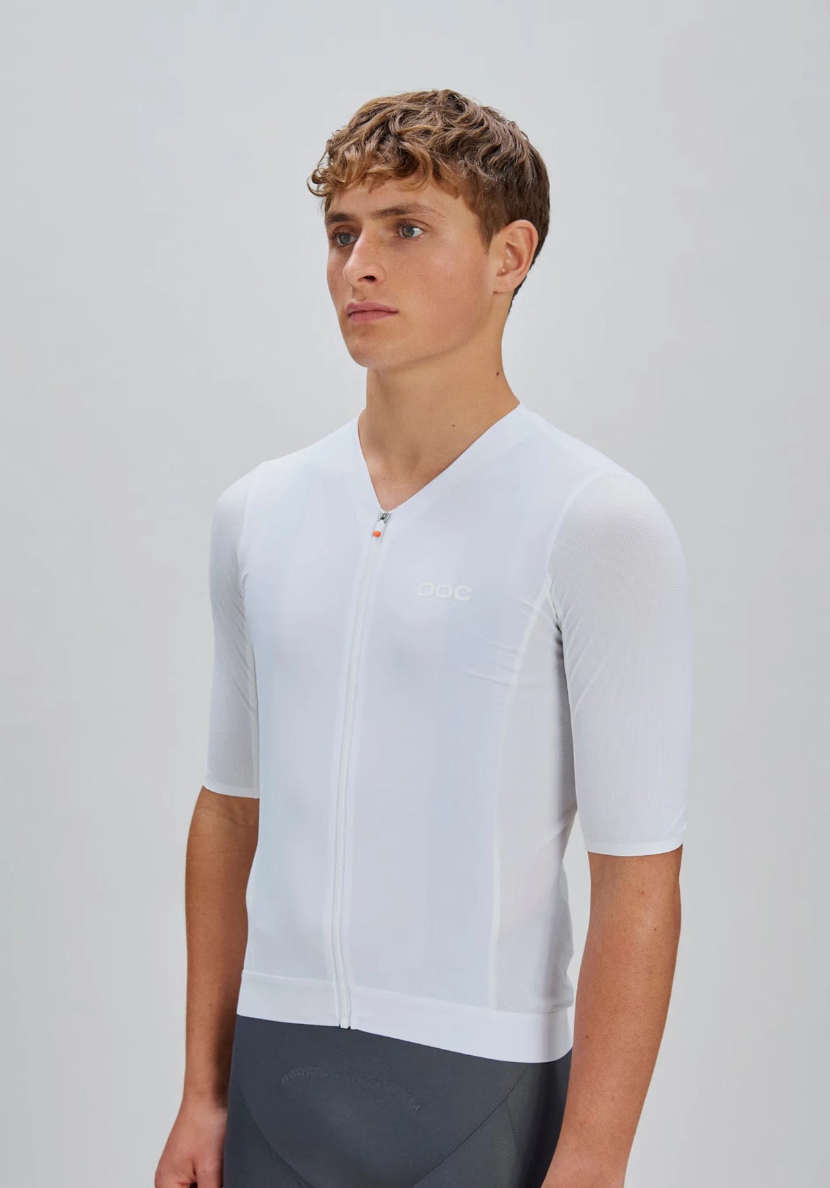 POC M's Raceday kurzarm Jersey - Liquid-Life #Wähle Deine Farbe_white