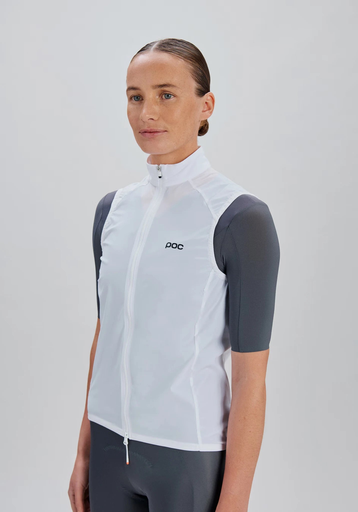 POC W's Enthral Rennrad-Weste - Liquid-Life #Wähle Deine Farbe_white