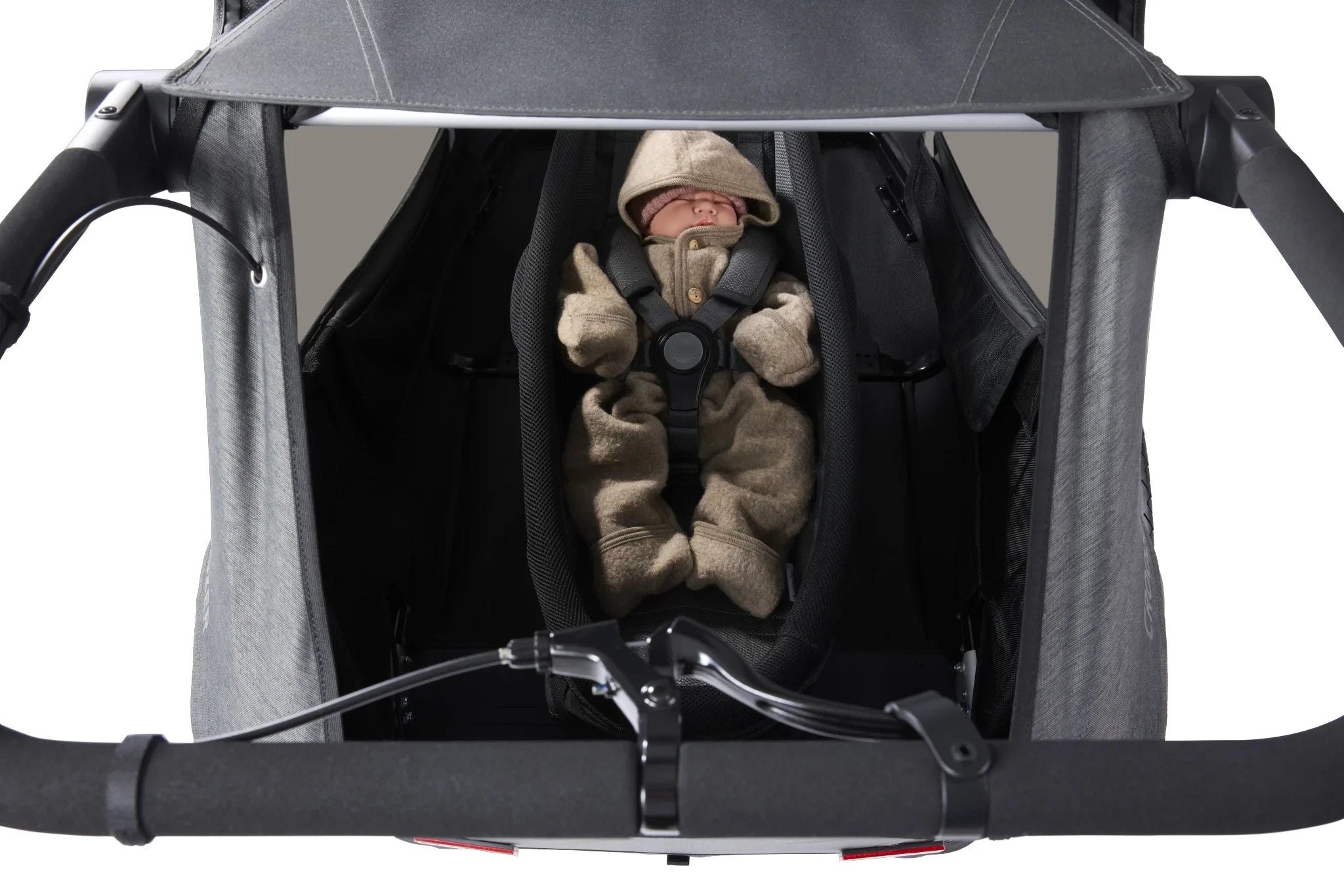 Croozer Yuuna Kid Modul Babyliege #Wähle Deine Farbe_grau
