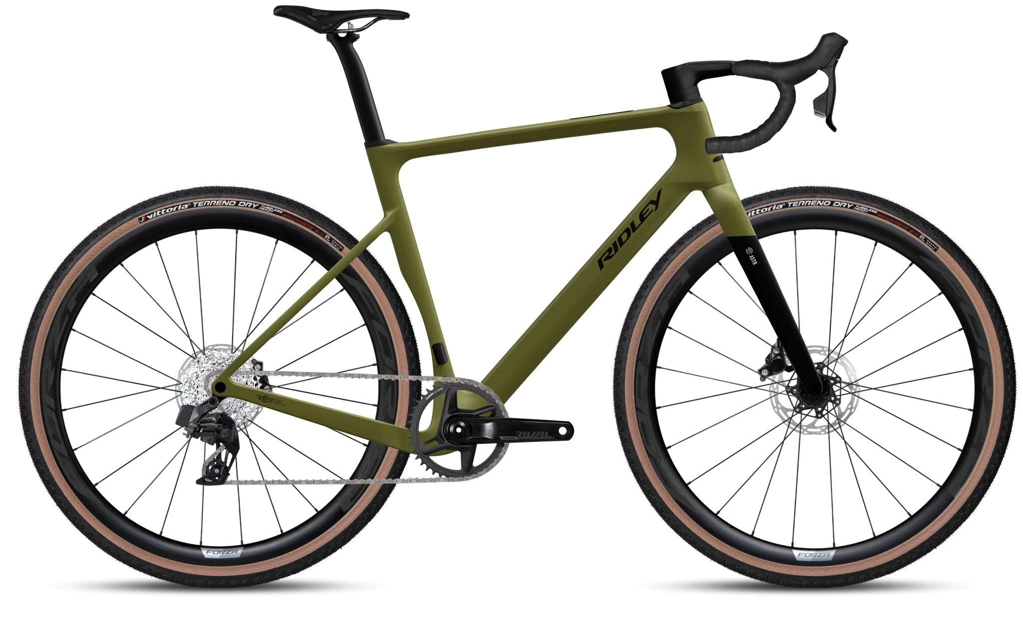 Ridley E-Astr Rival XPLR green 2026