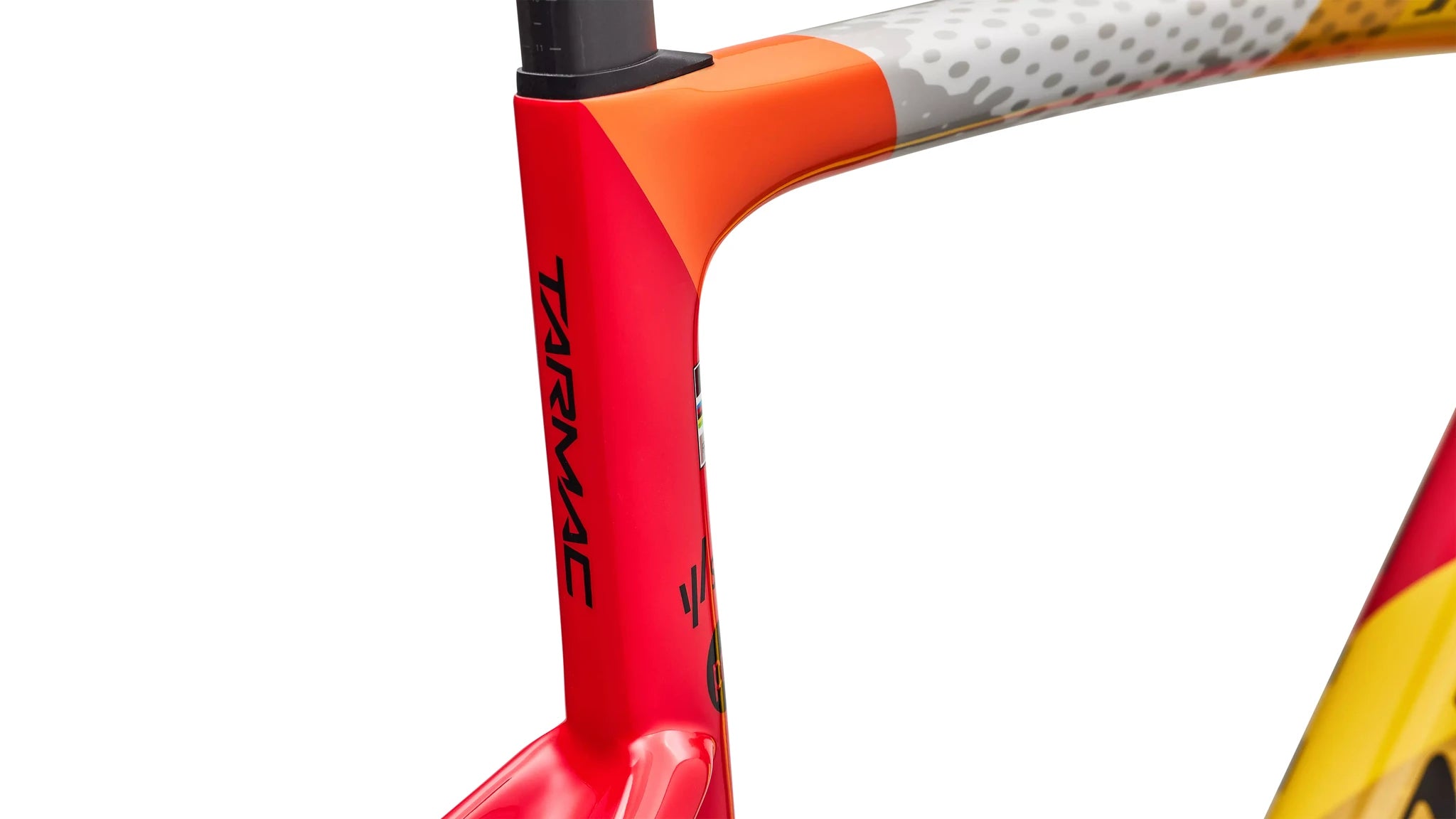 Specialized Tarmac SL9 S-Works Rahmen Team Replica SDWORX Gloss Vivid Red / Yellow / Dolomite Metallic 2027