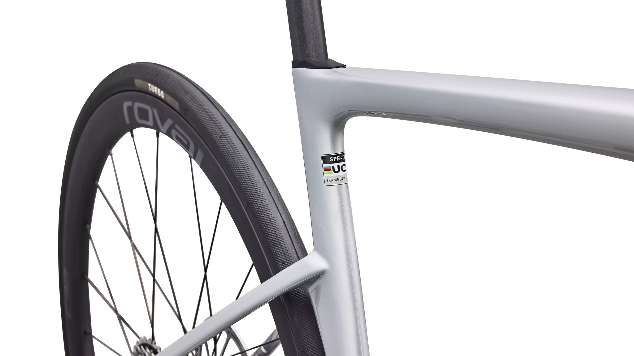 Specialized Tarmac SL9 Expert AXS Gloss Silver Dust / Powder Lime 2027