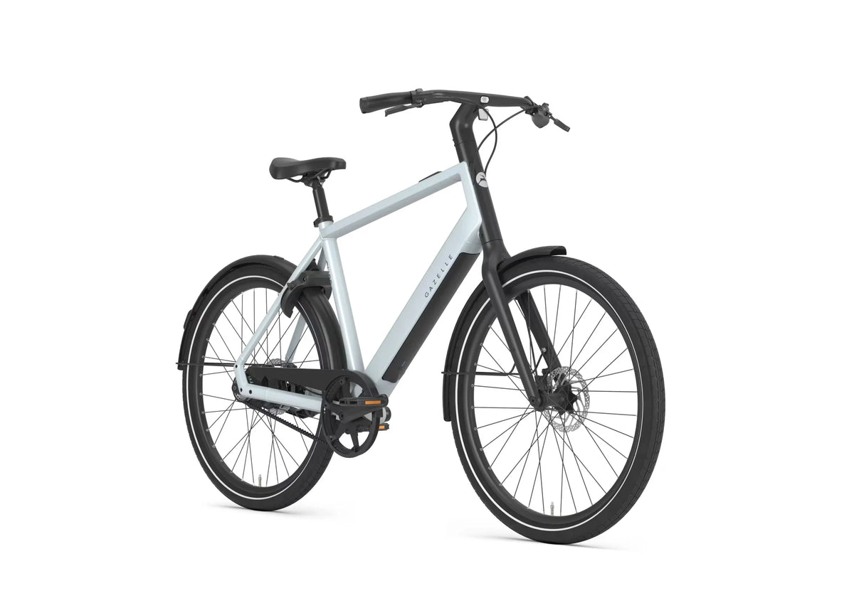 Gazelle Curb C1 360 Wh platinum white 2027