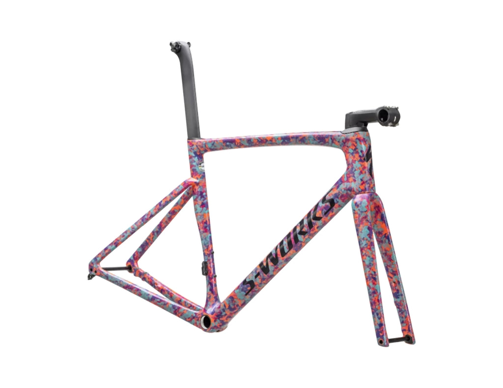 Specialized S-Works Tarmac SL7 Frameset Gloss Marbled Lagoon Blue-Purple Haze
