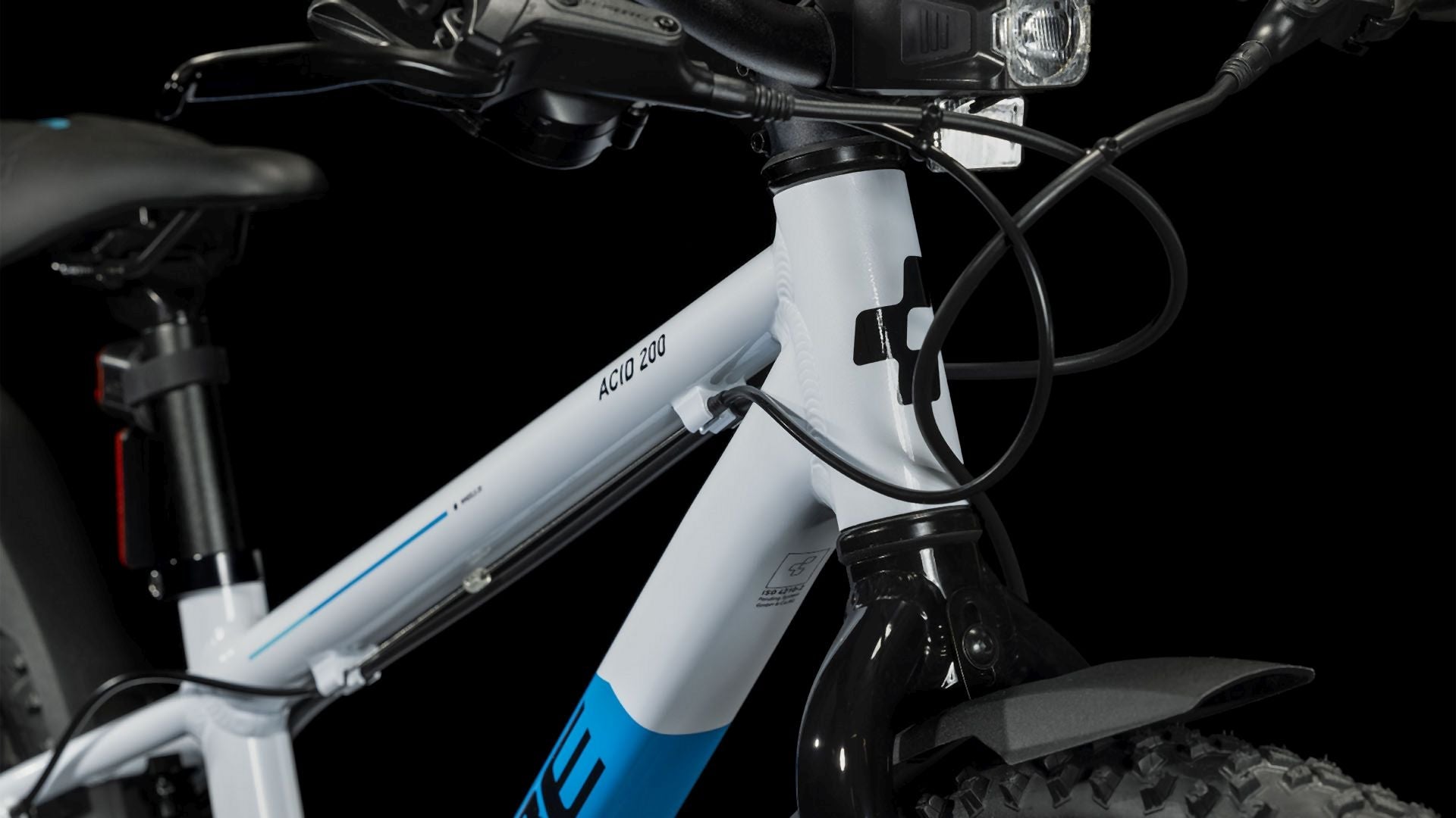 Cube Acid 200 Disc Allroad white´n´blue