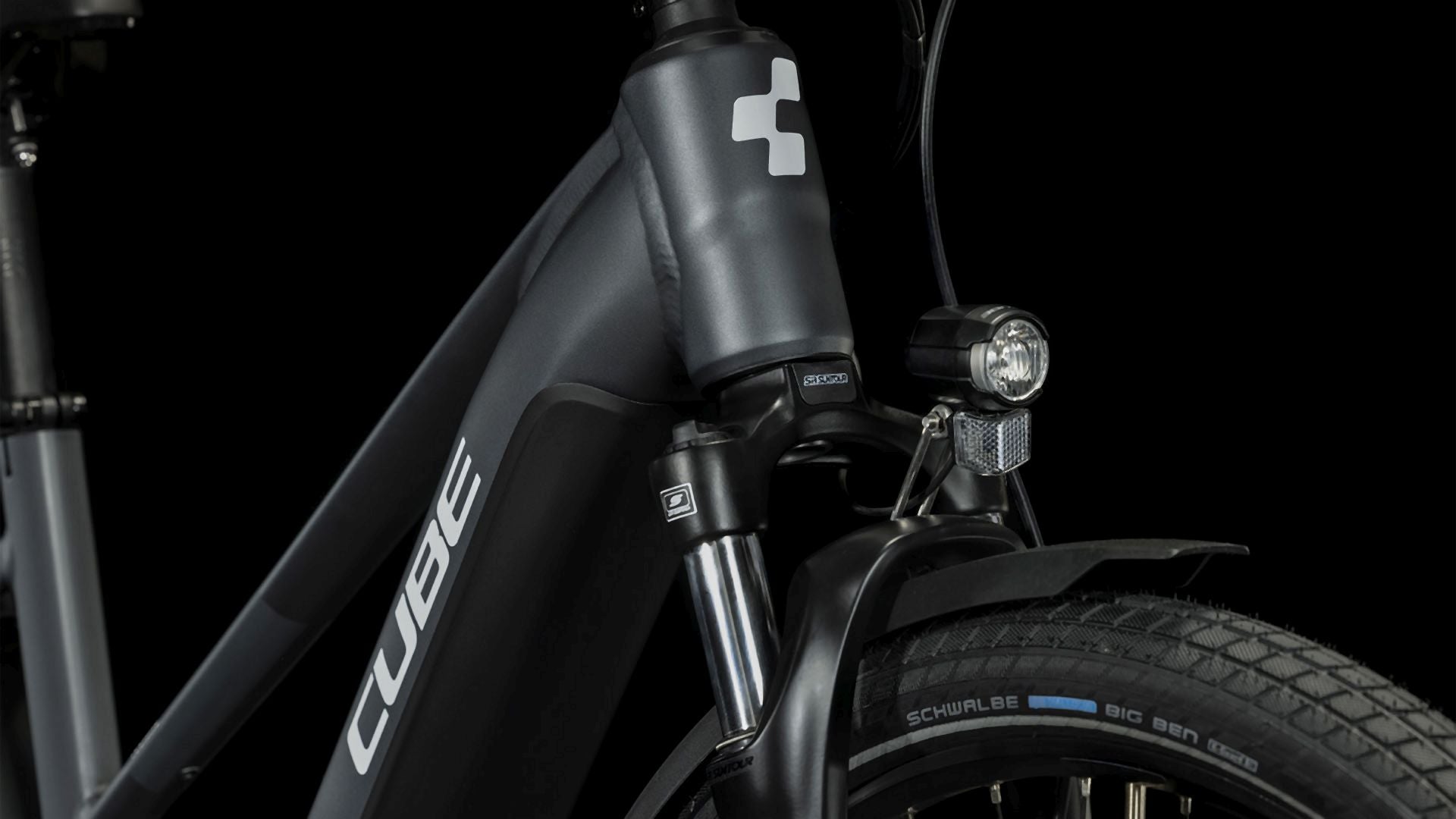 Cube Touring Hybrid ONE 500 grey´n´white Trapez