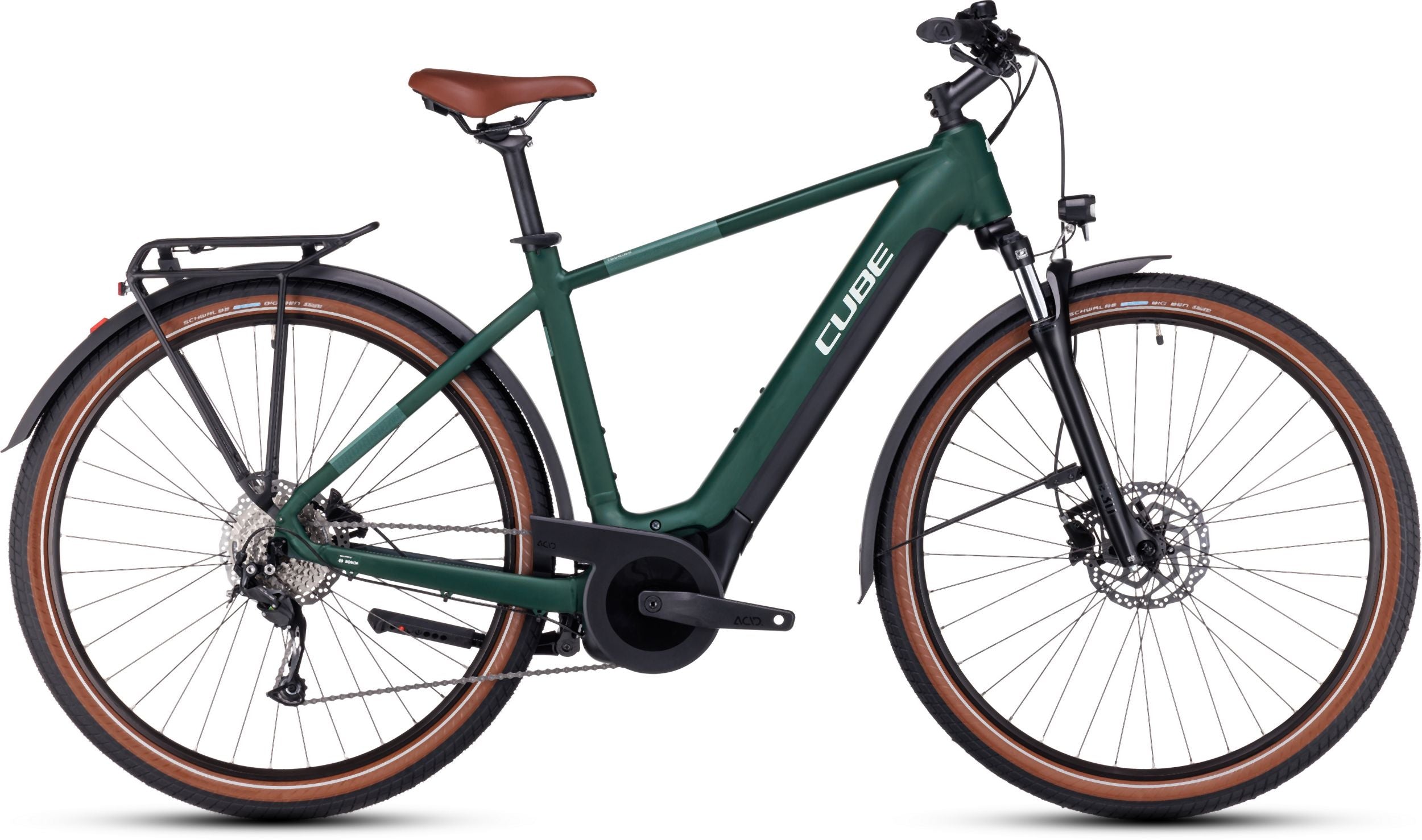 Cube Touring Hybrid ONE 500 darkgreen´n´green 2024