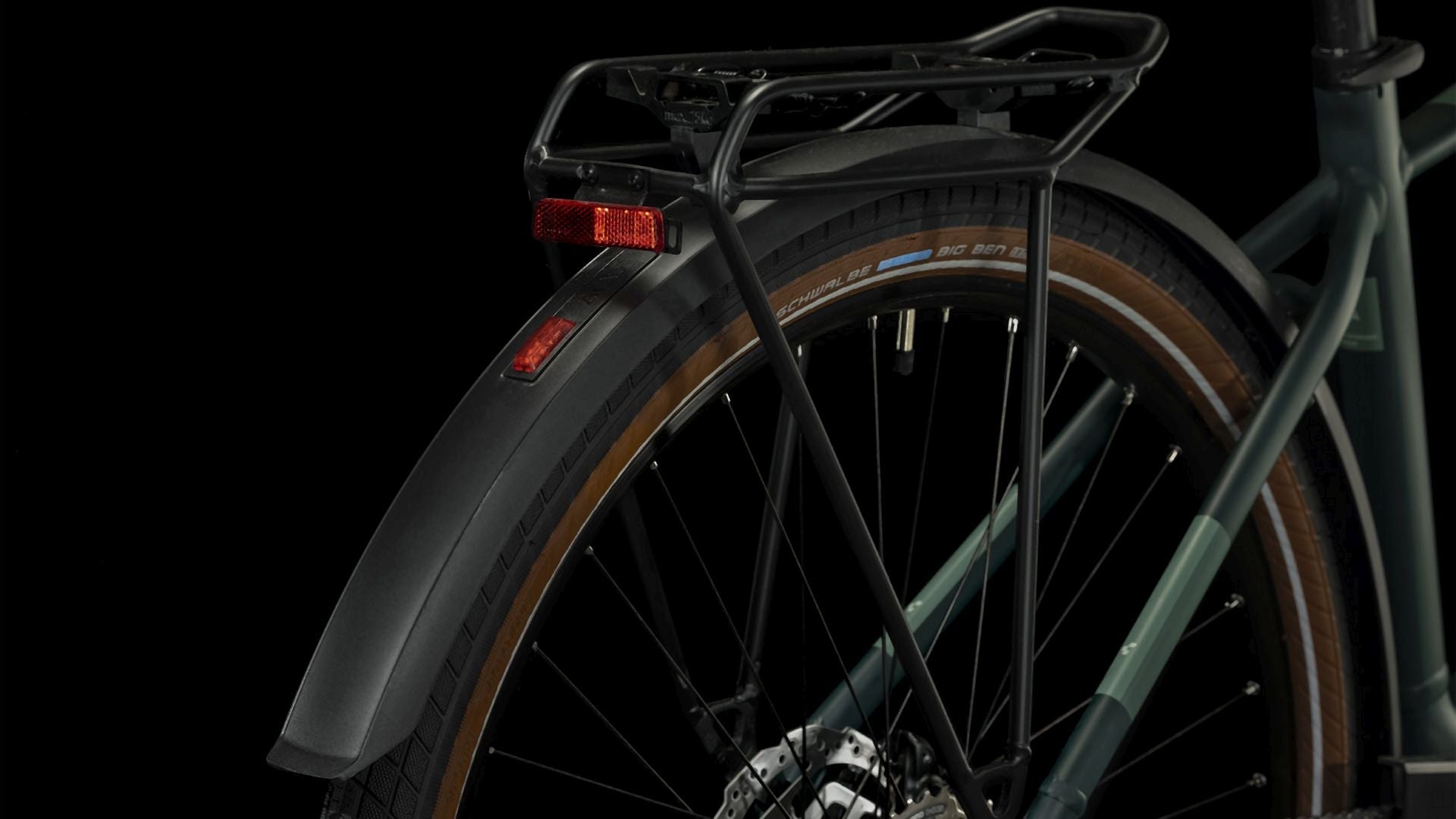 Cube Touring Hybrid ONE 625 darkgreen´n´green