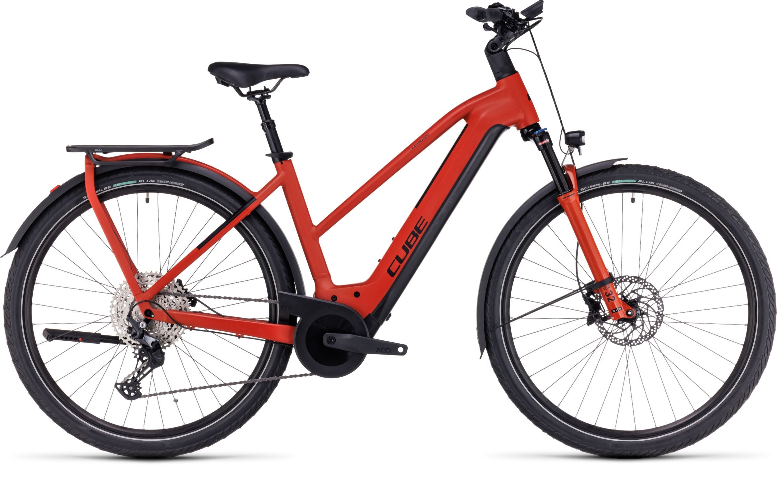 Cube Kathmandu Hybrid EXC 750 red´n´black Trapez
