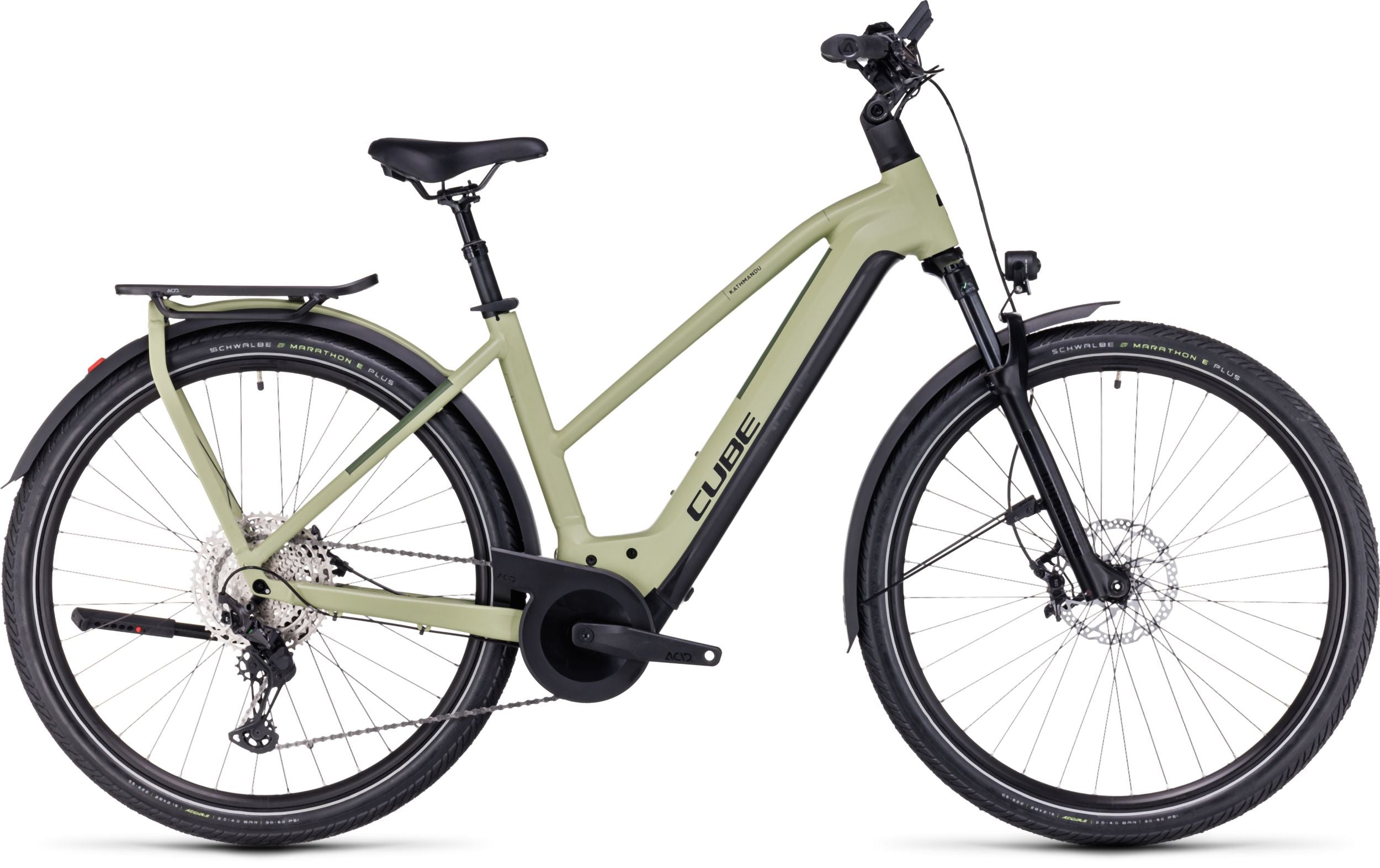 Cube Kathmandu Hybrid SLX 750 green´n´olive Trapez