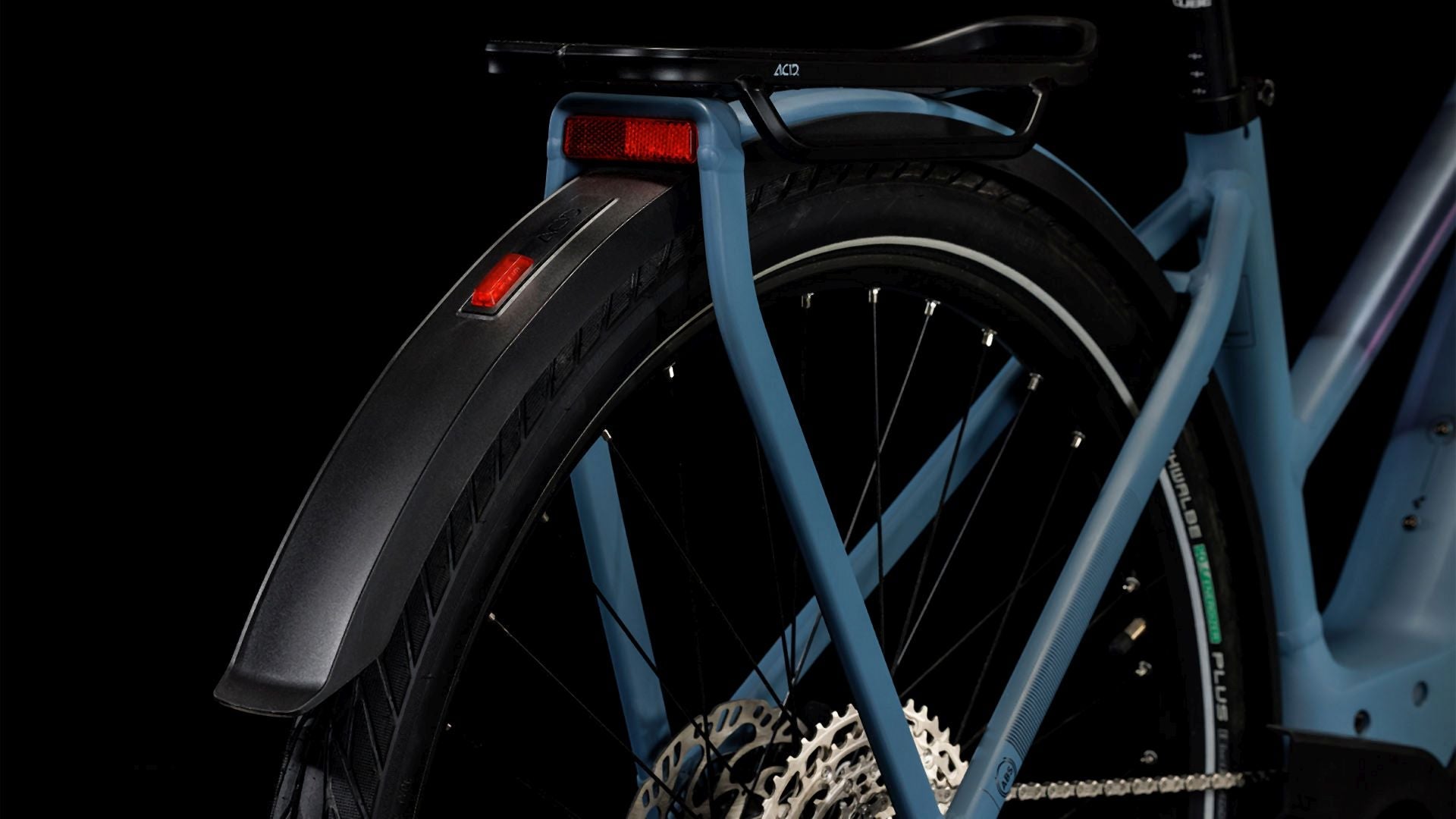 Cube Kathmandu Hybrid ABS 750 smaragdgrey´n´blue Trapez