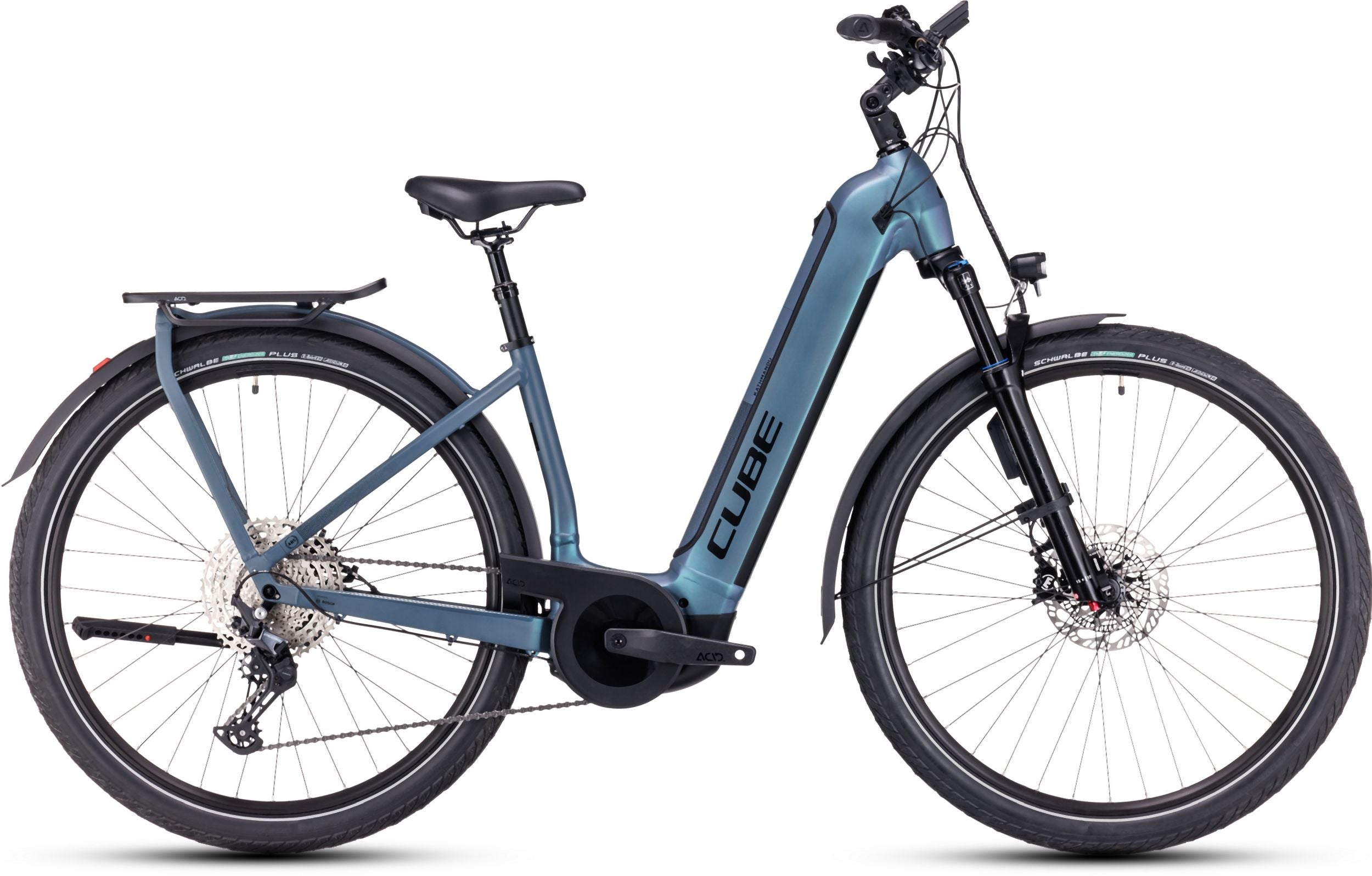 Cube Kathmandu Hybrid ABS 750 smaragdgrey´n´blue Easy Entry 2024