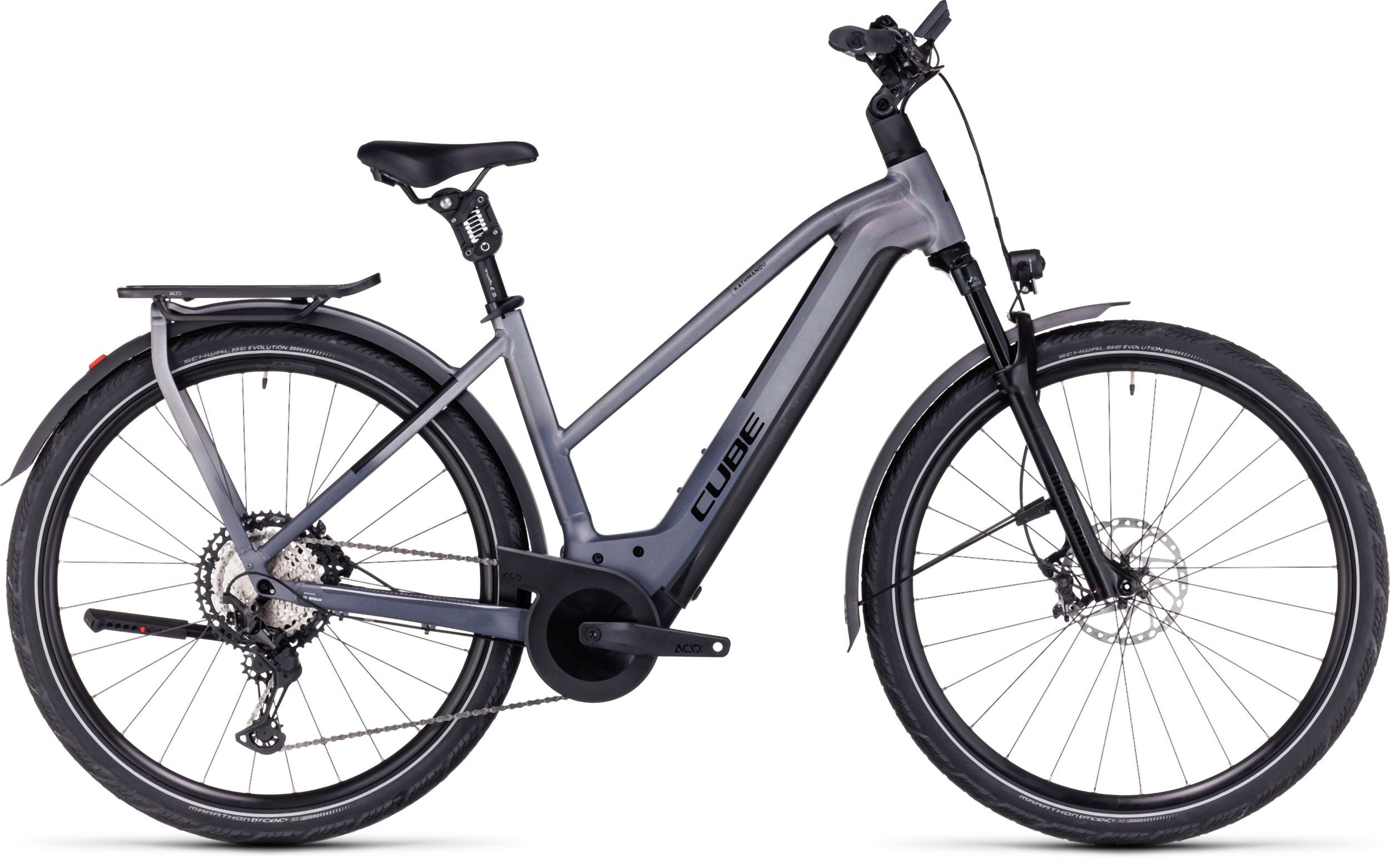 Cube Kathmandu Hybrid SLT 750 prizmsilver´n´grey Trapez 2024