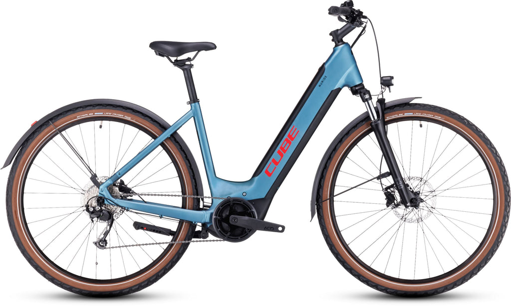 Cube Nuride Hybrid Performance 625 Allroad metalblue´n´red Easy Entry