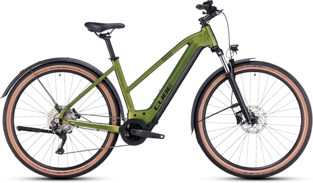Cube Nuride Hybrid Pro 750 Allroad shinymoss´n´black Trapez