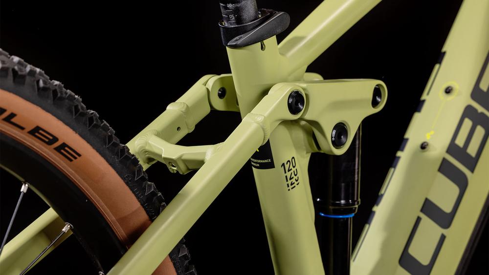 Cube Stereo Hybrid 120 ONE 625 olive´n´green