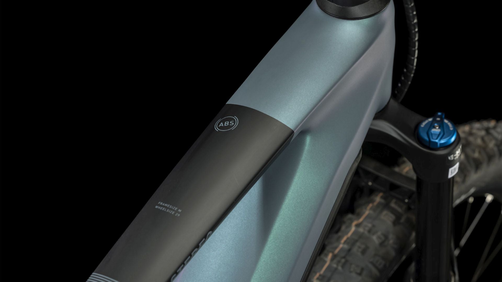 Cube Stereo Hybrid 140 HPC ABS 750 smaragdgrey´n´blue