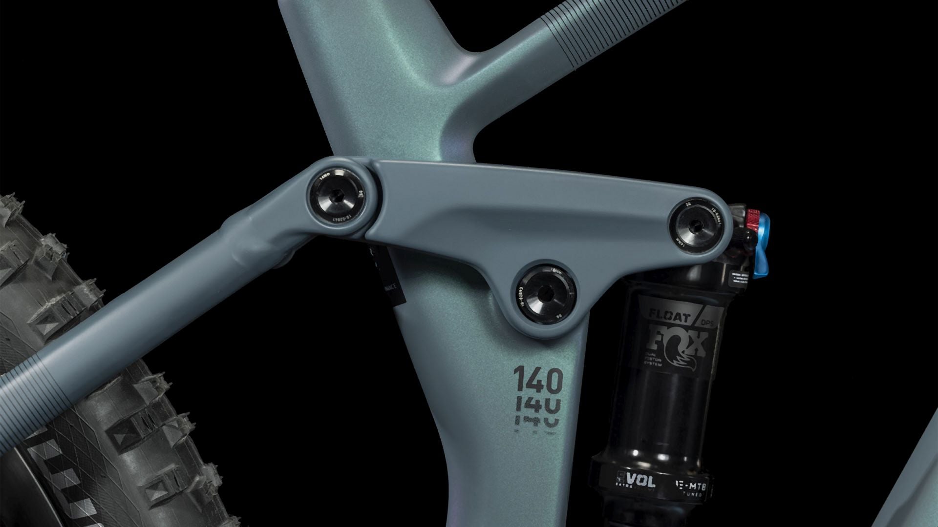 Cube Stereo Hybrid 140 HPC ABS 750 smaragdgrey´n´blue