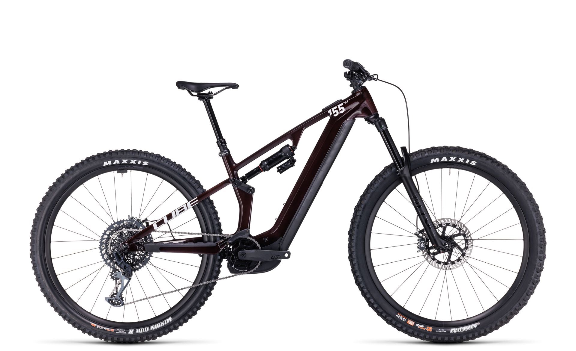 Cube STEREO HYBRID ONE55 C:68X SLX red´n´carbon 2024