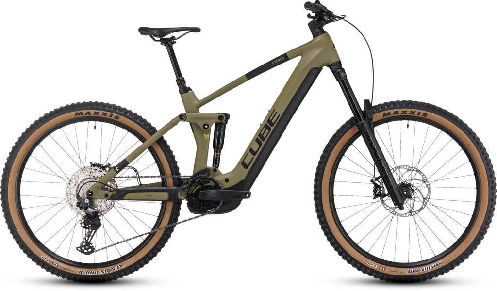 Cube Stereo Hybrid 160 HPC Race 750 olive´n´green
