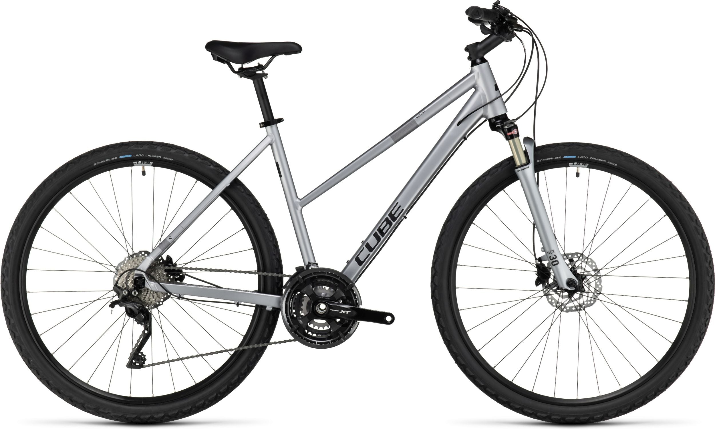 Cube Nature EXC polarsilver´n´black Trapez