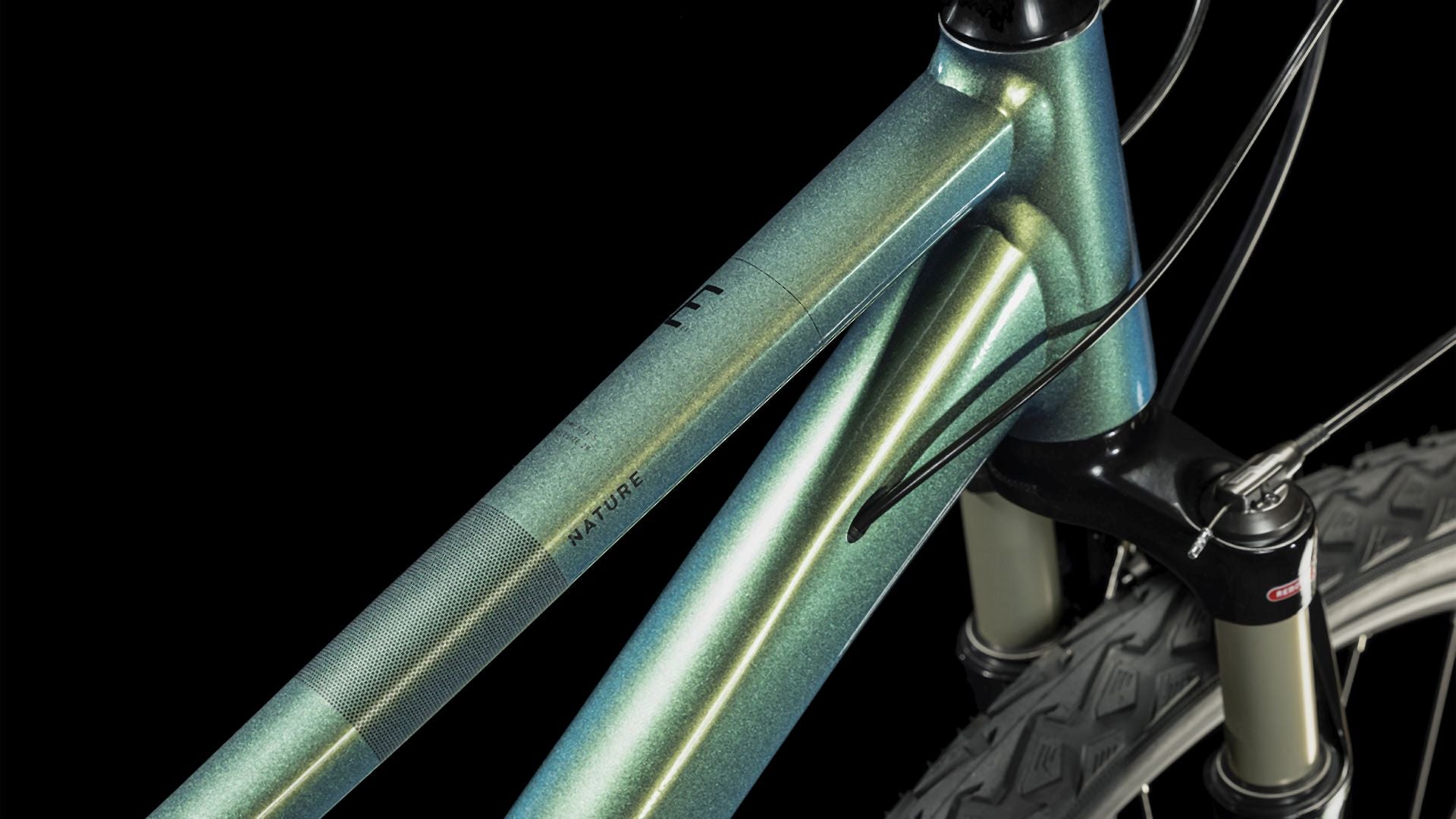 Cube Nature EXC verde´n´black Trapez