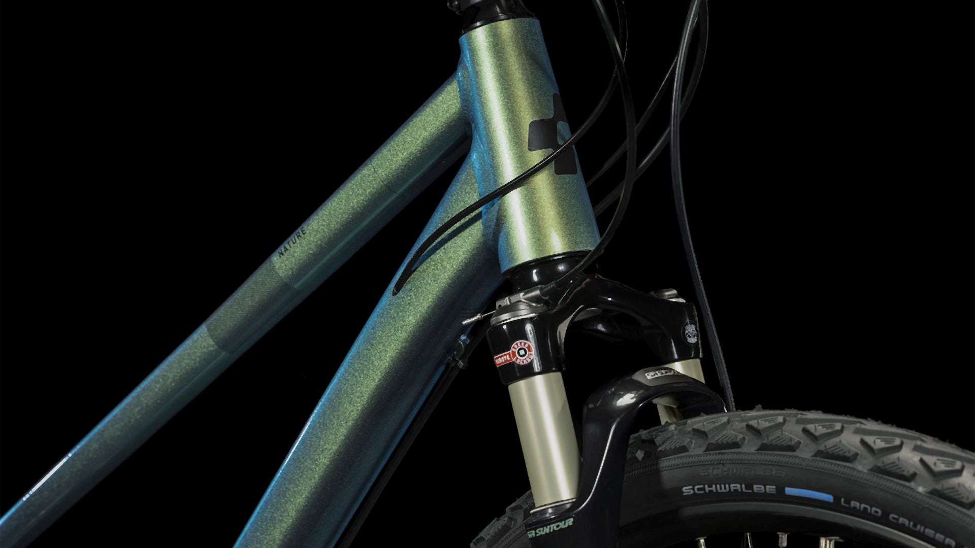 Cube Nature EXC verde´n´black Trapez