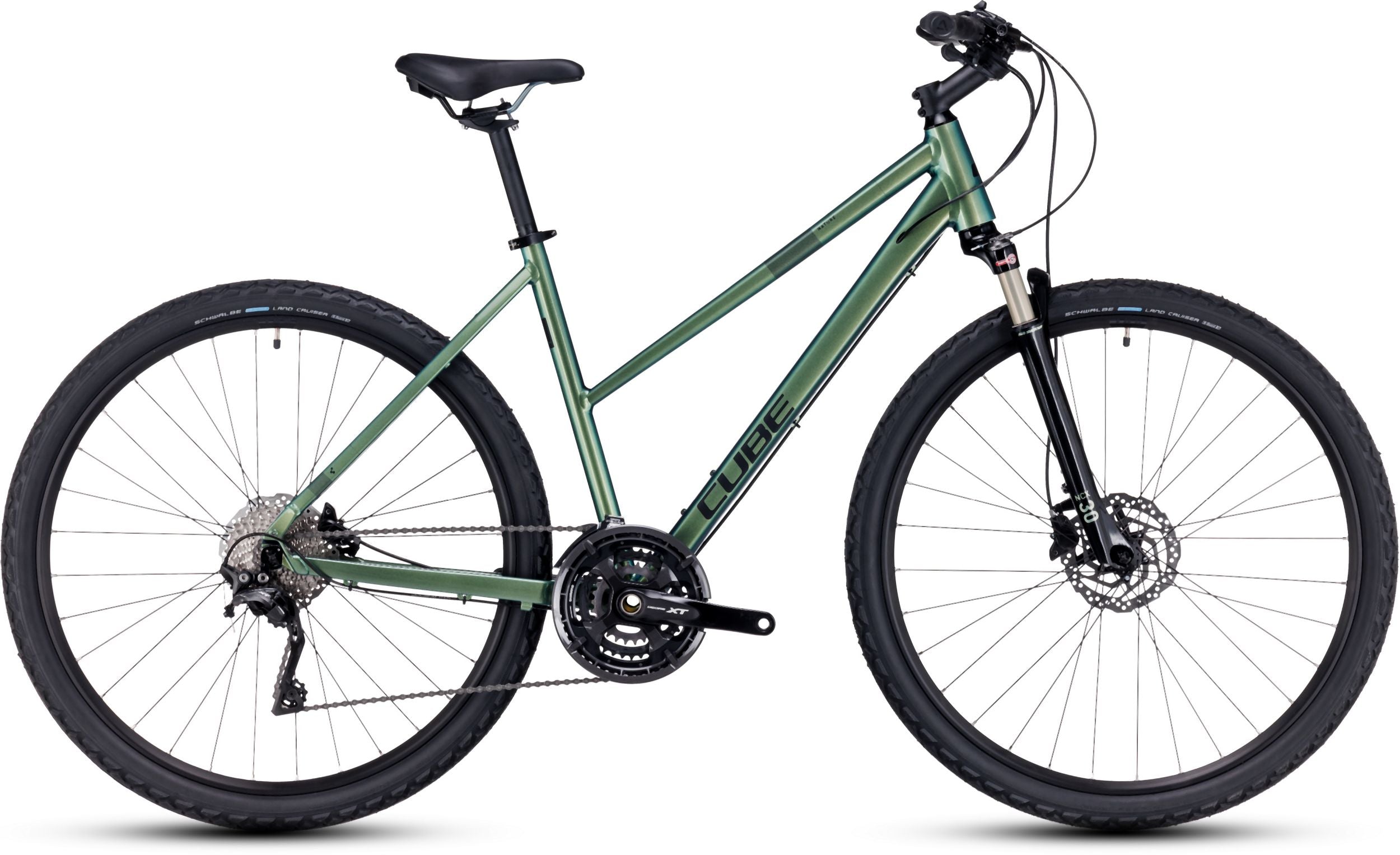 Cube Nature EXC verde´n´black Trapez