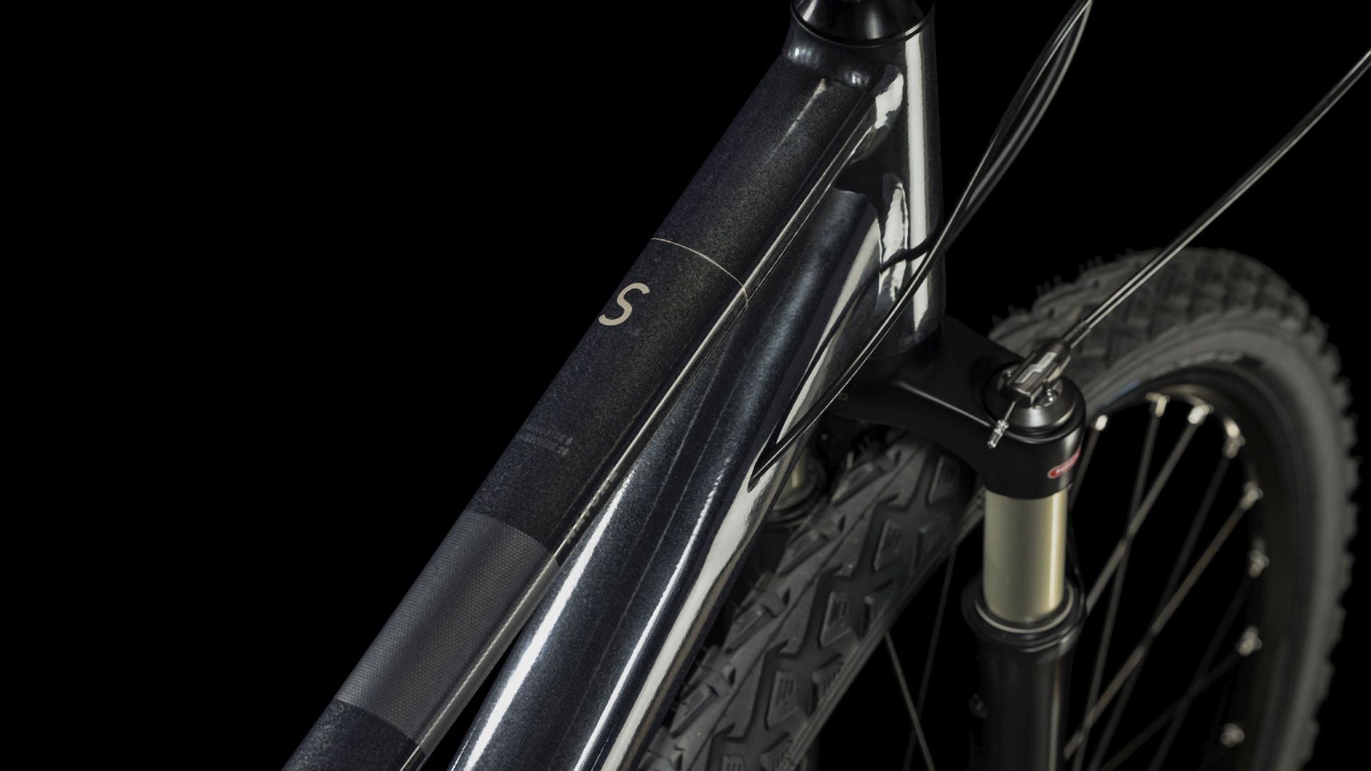 Cube Nature SLX grey´n´black Trapez