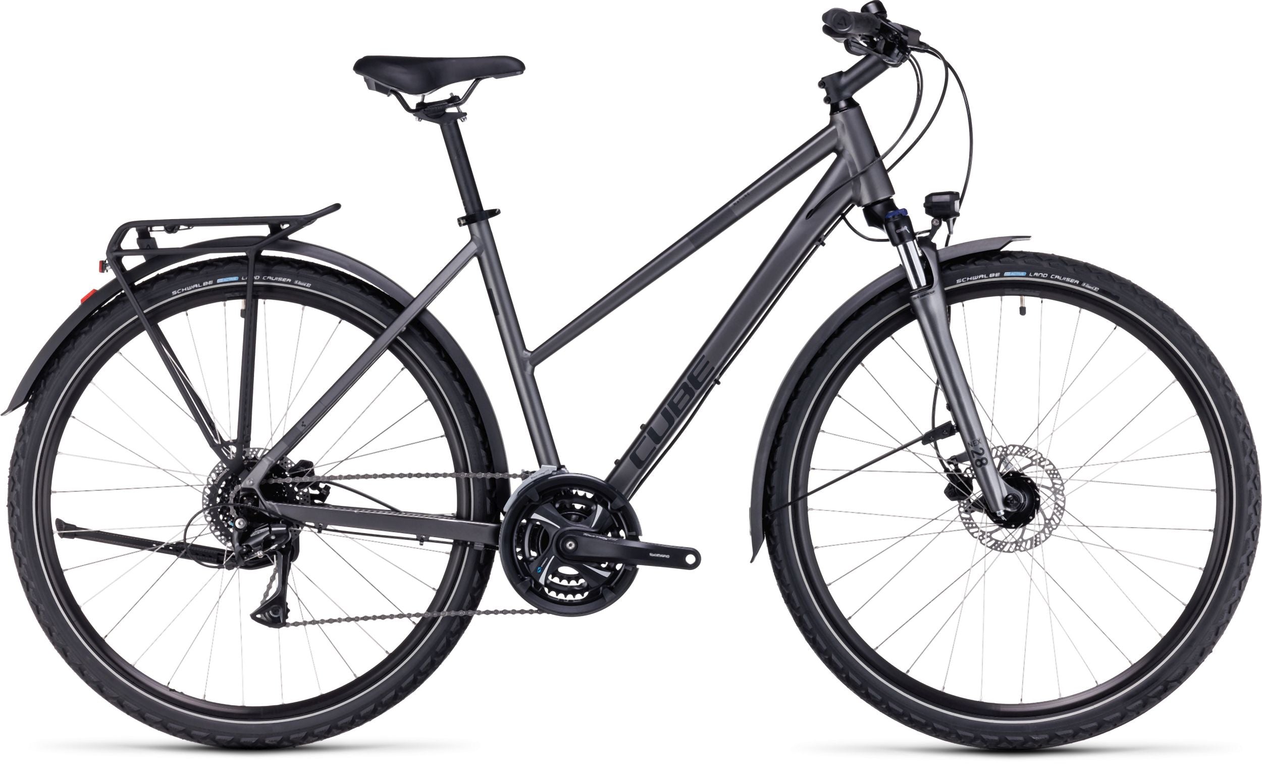 Cube Nature Allroad graphite´n´black Trapez 2024