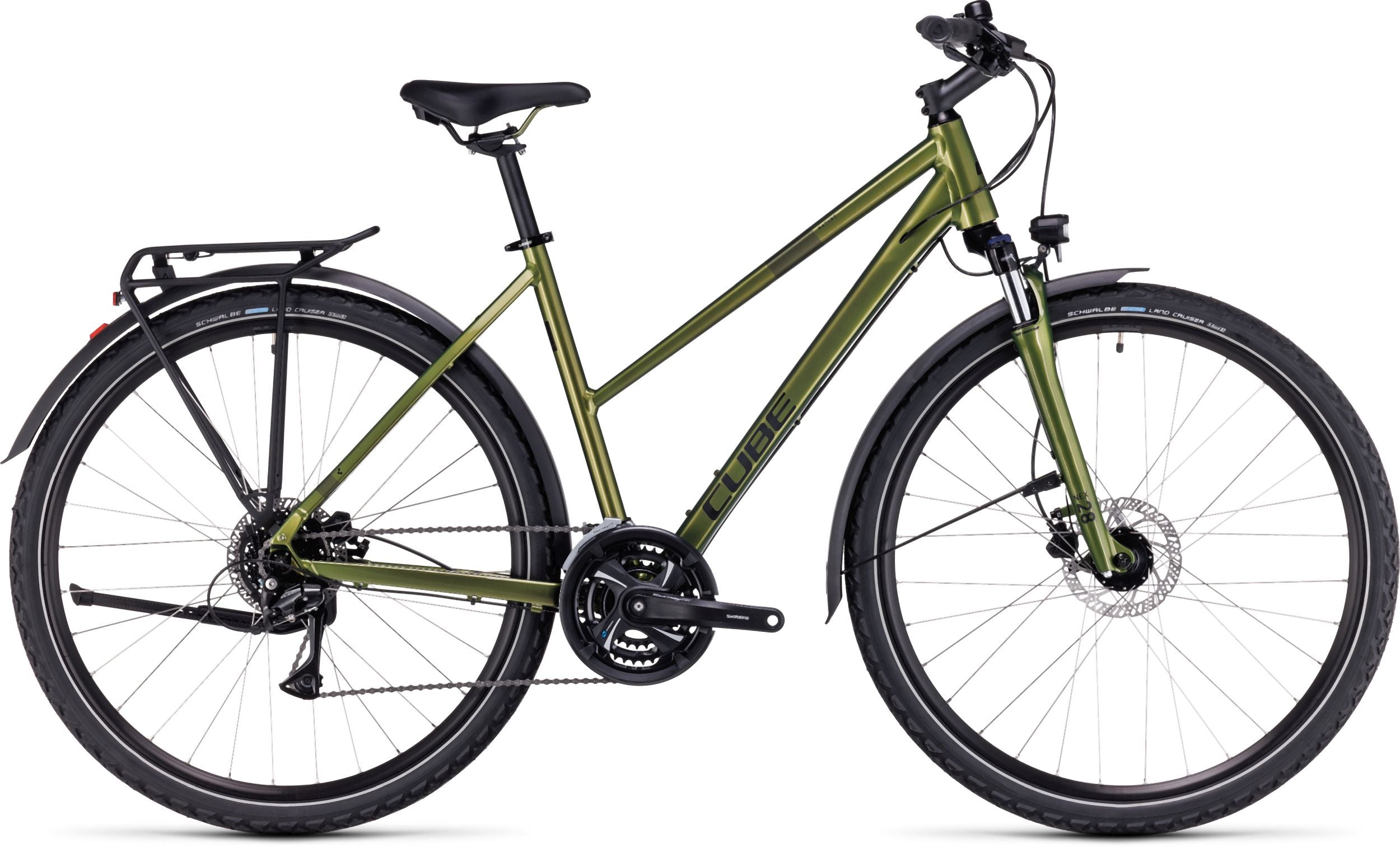 Cube Nature Allroad shinymoss´n´black Trapez 2024