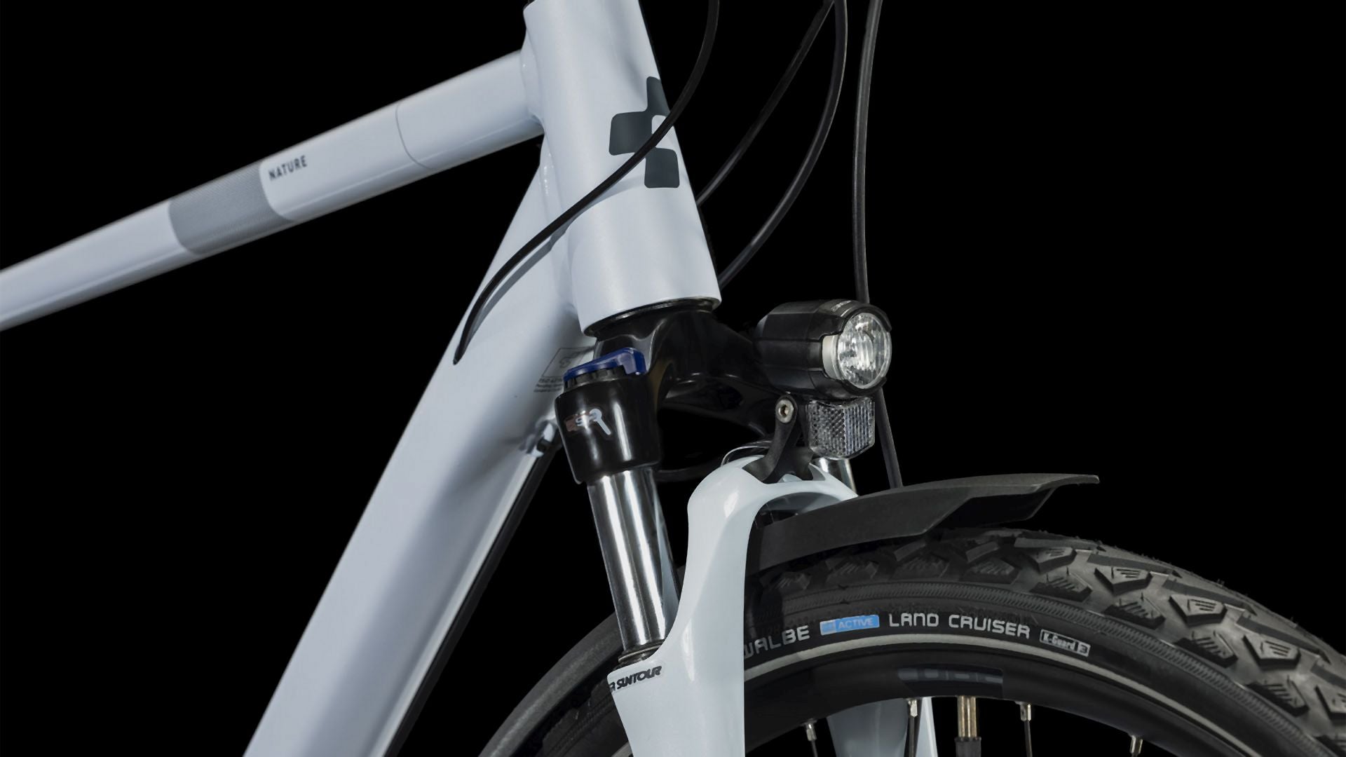 Cube Nature Pro Allroad frostwhite´n´grey