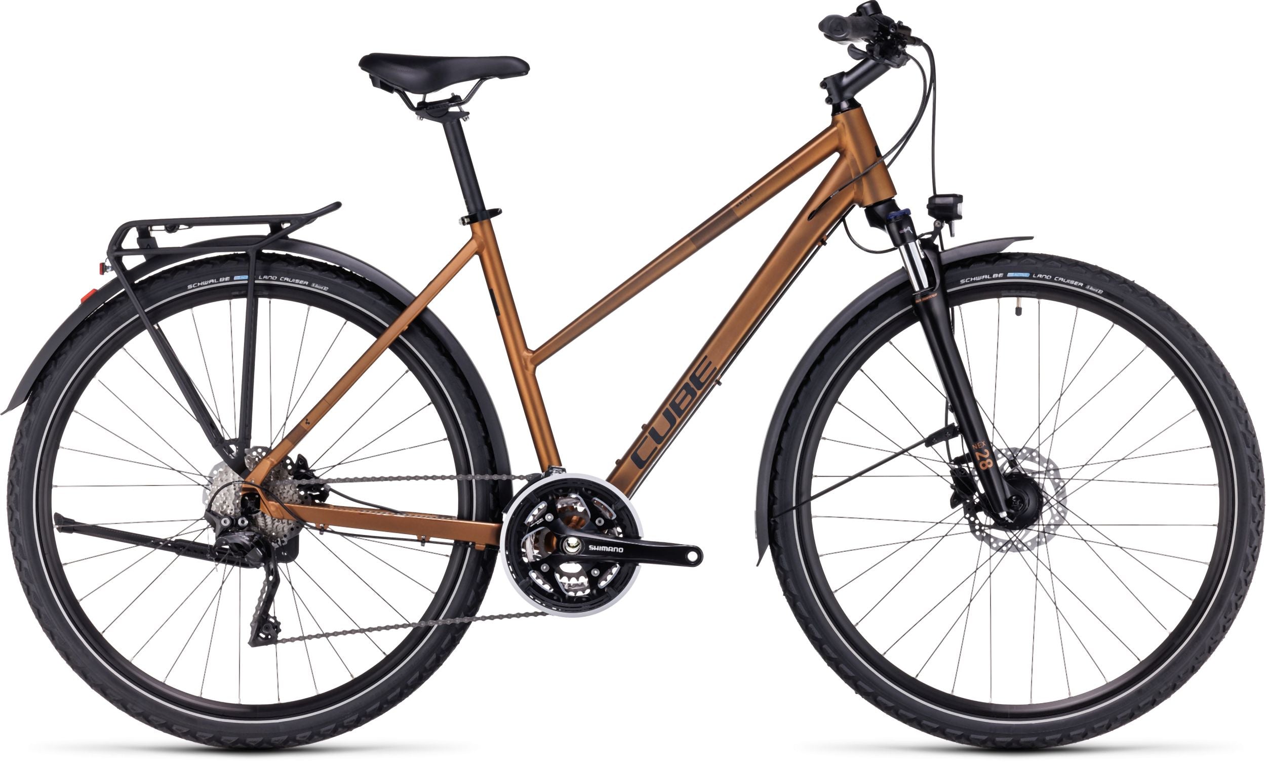 Cube Nature Pro Allroad gold´n´black Trapez 2024