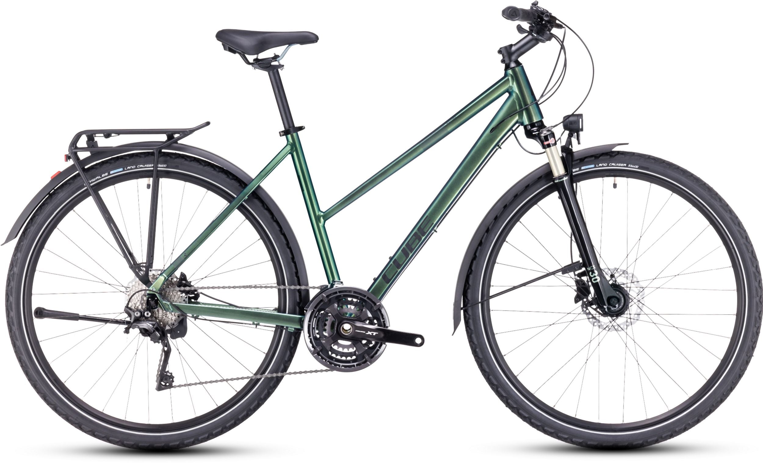 Cube Nature EXC Allroad verde´n´black Trapez