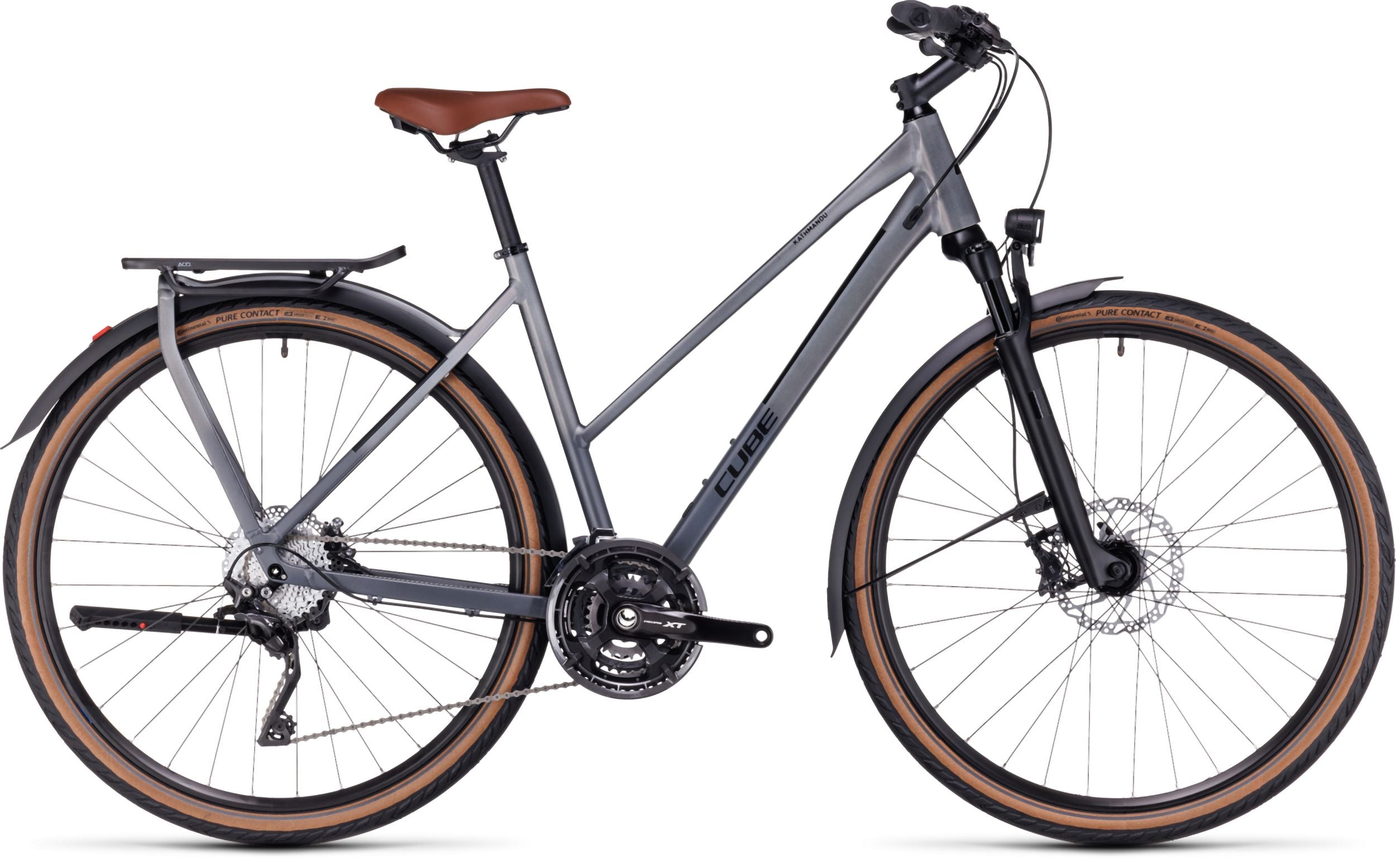 Cube Kathmandu SLX prizmsilver´n´black Trapez 2024