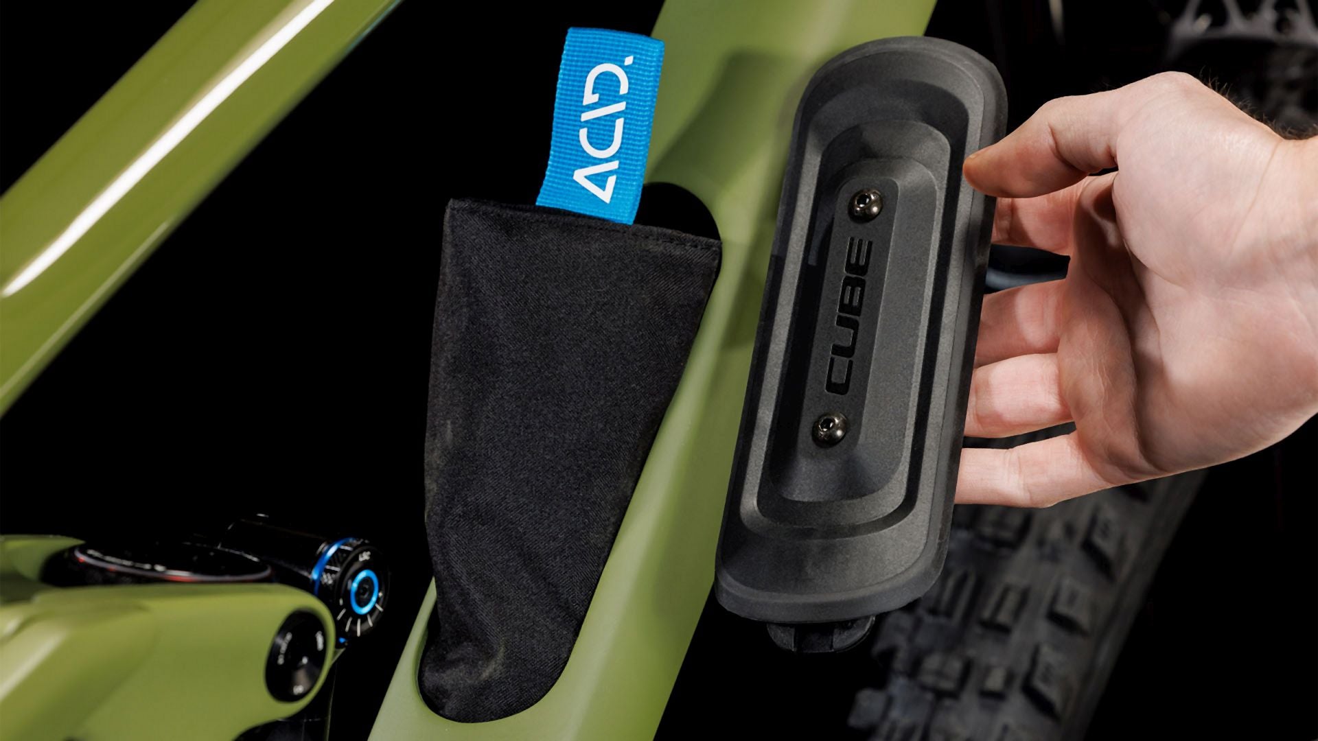 Cube Stereo ONE55 C:62 TM olive´n´chrome