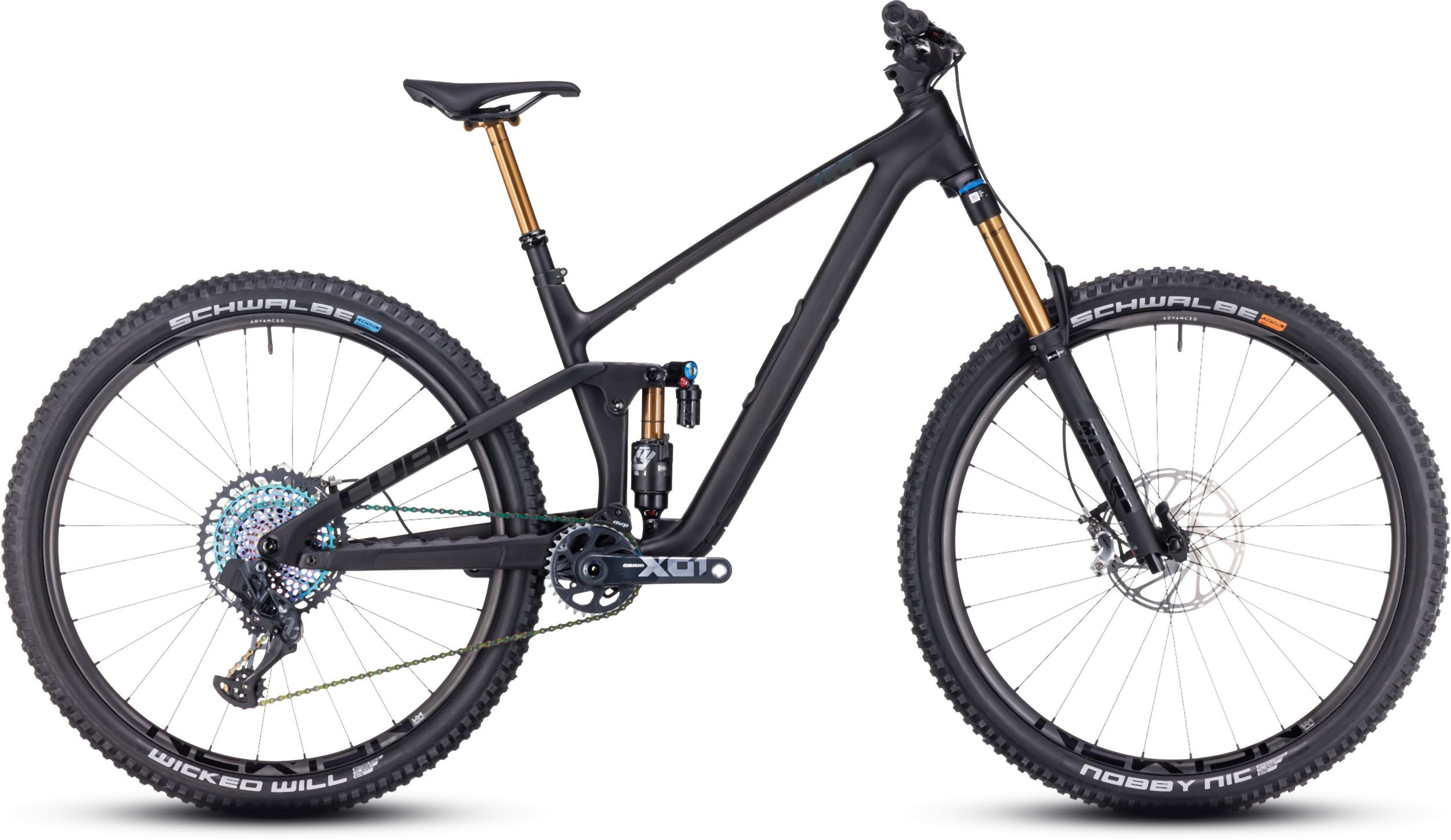 Cube Stereo ONE55 C:62 SLT carbon´n´black