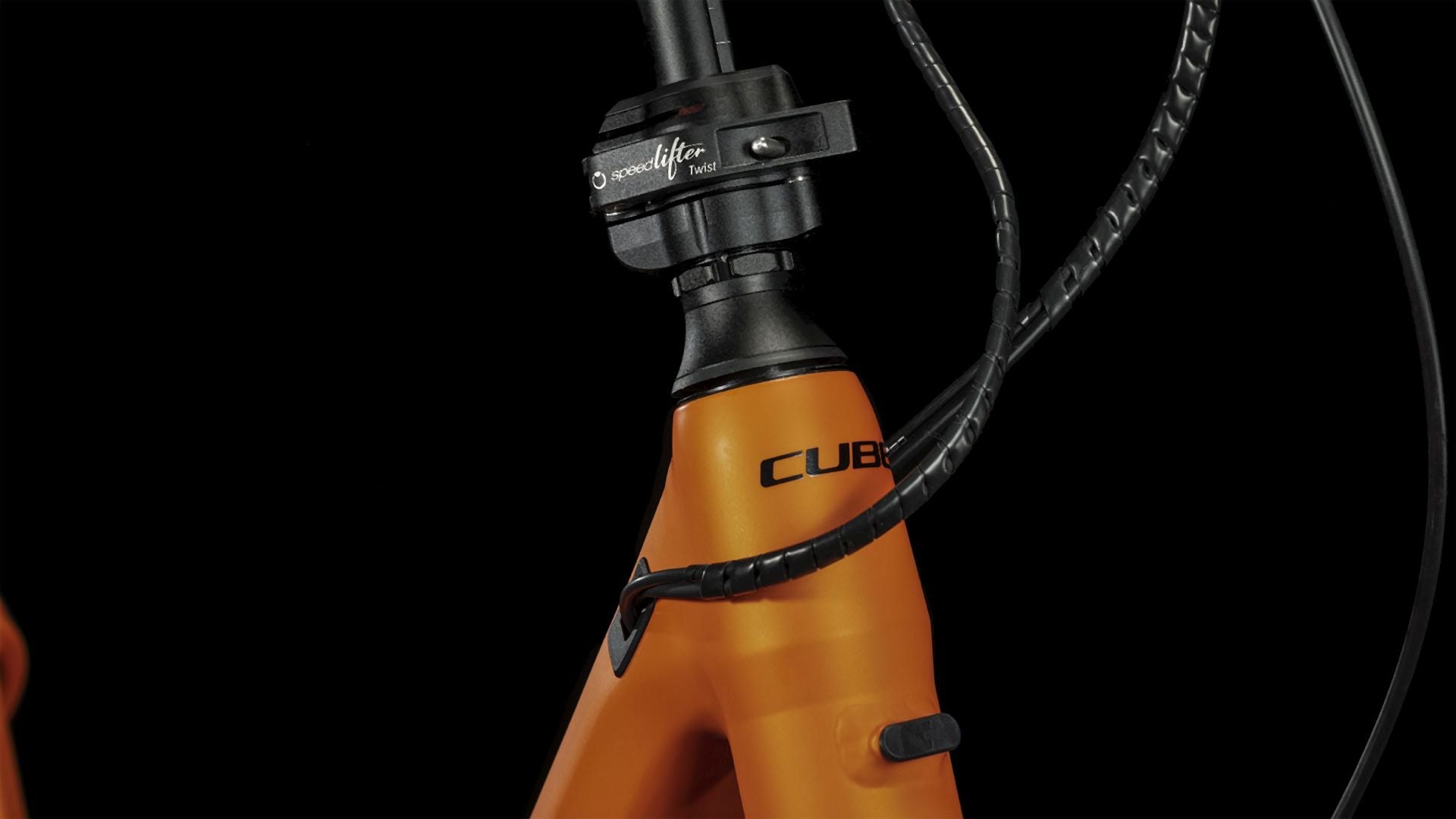 Cube Compact Hybrid 500 black´n´sparkorange 2024