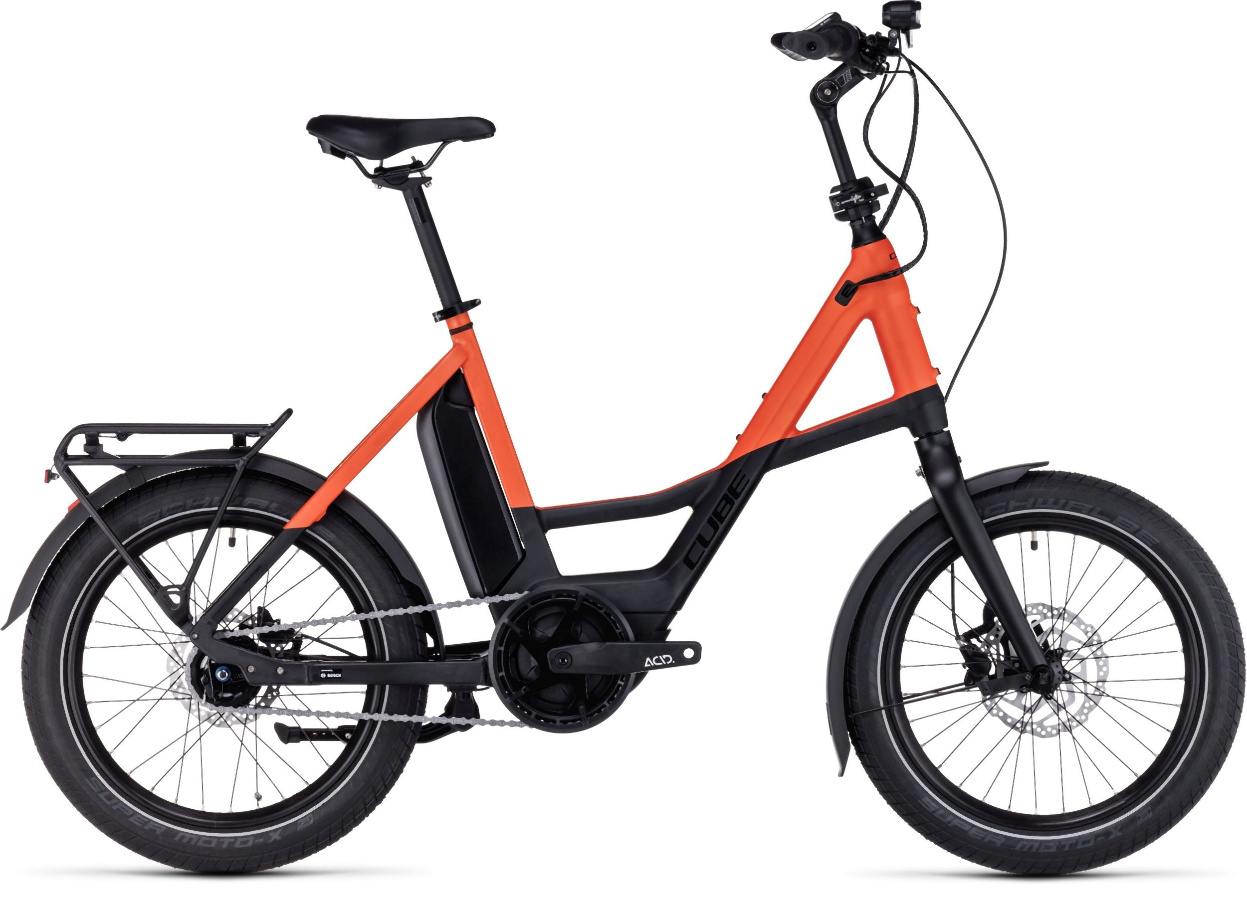 Cube Compact Hybrid 500 black´n´sparkorange 2024