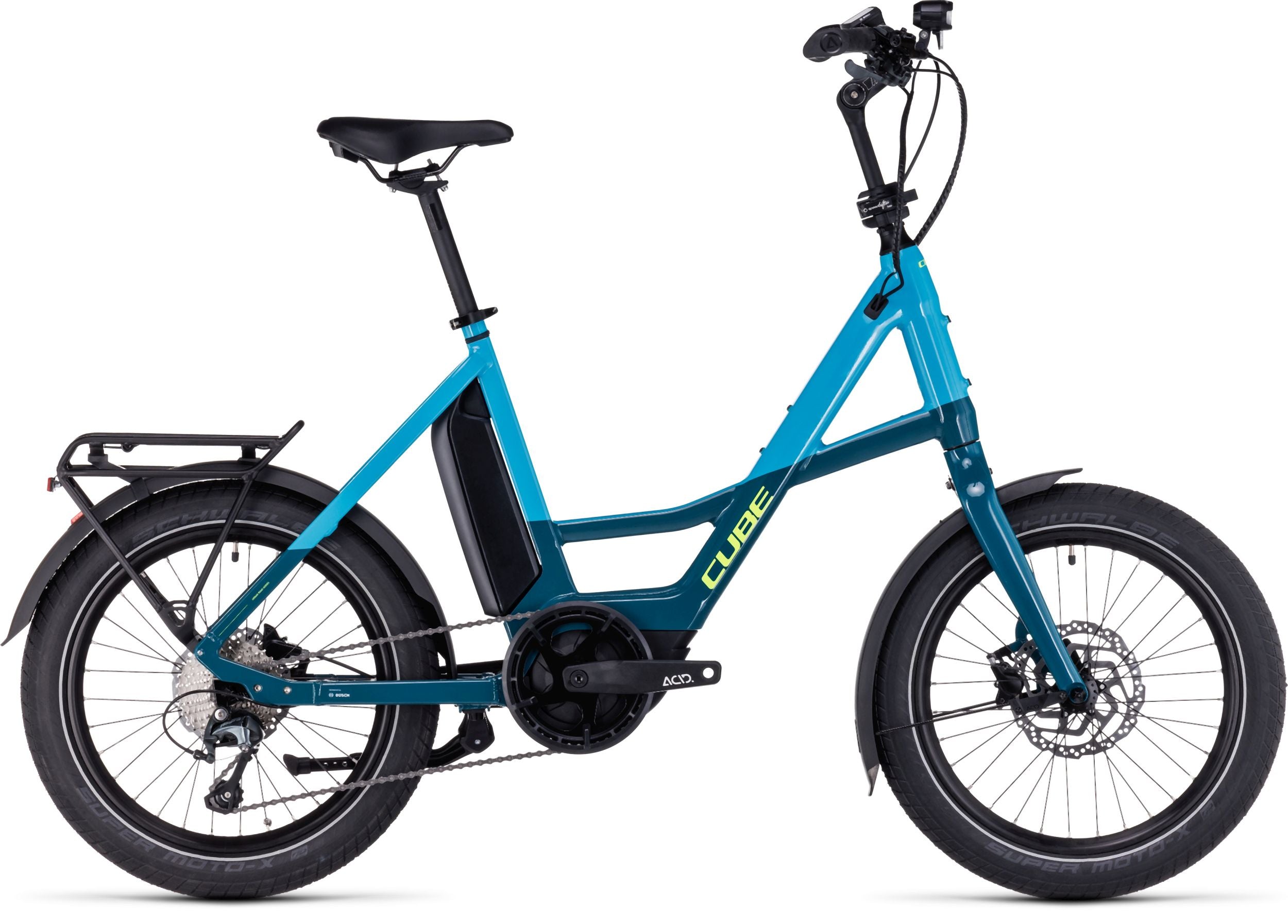 Cube Compact Sport Hybrid 500 blue´n´lime 2024